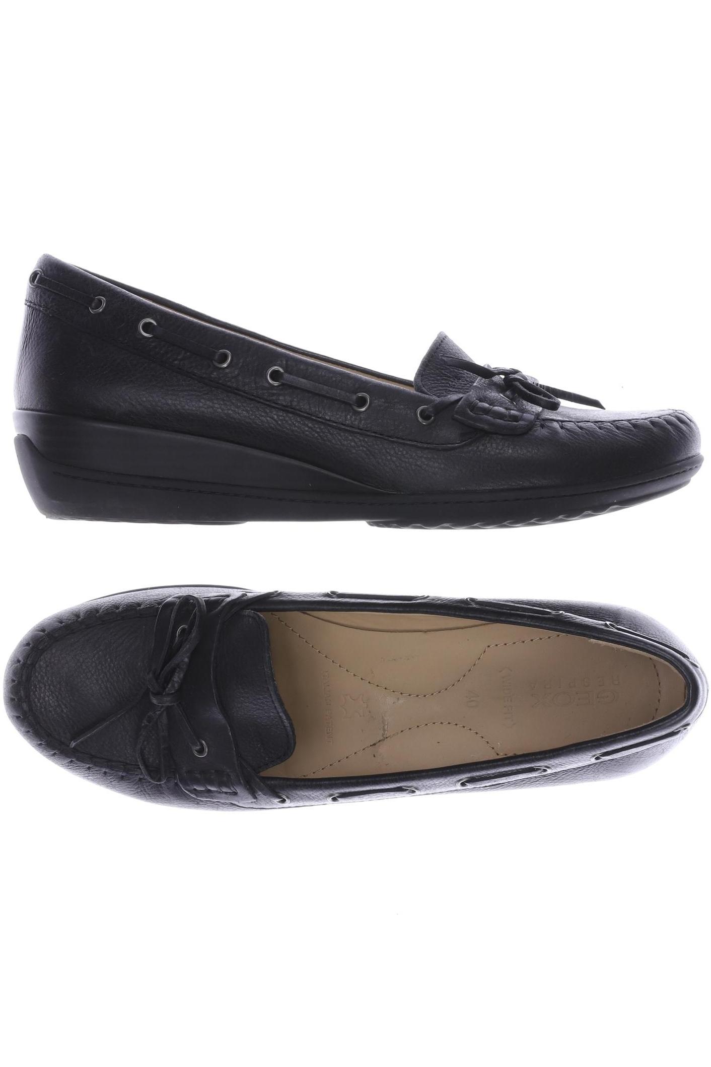 

Geox Damen Halbschuh, schwarz