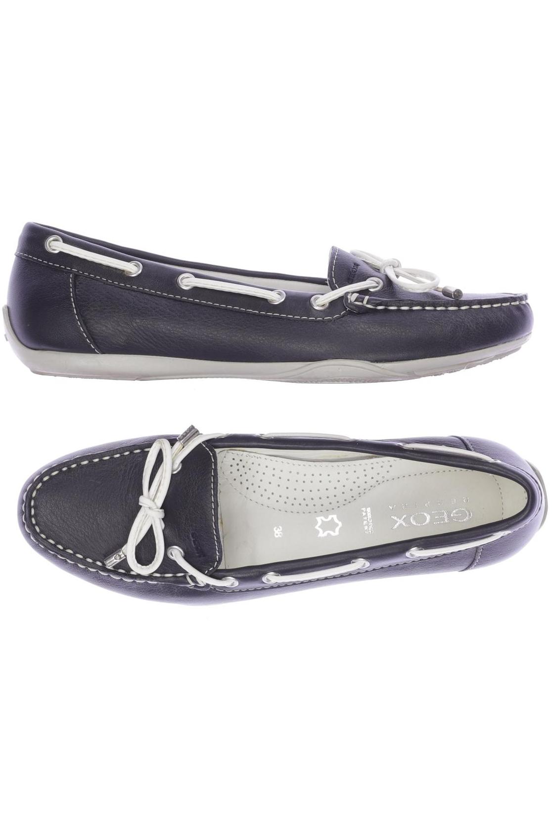 

Geox Damen Halbschuh, marineblau, Gr. 38