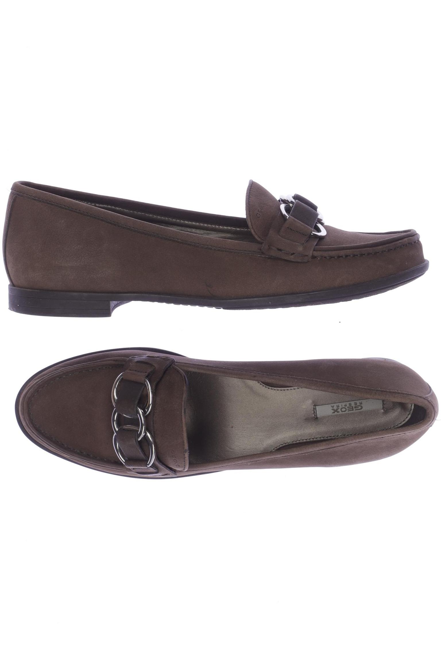 

Geox Damen Halbschuh, braun, Gr. 40