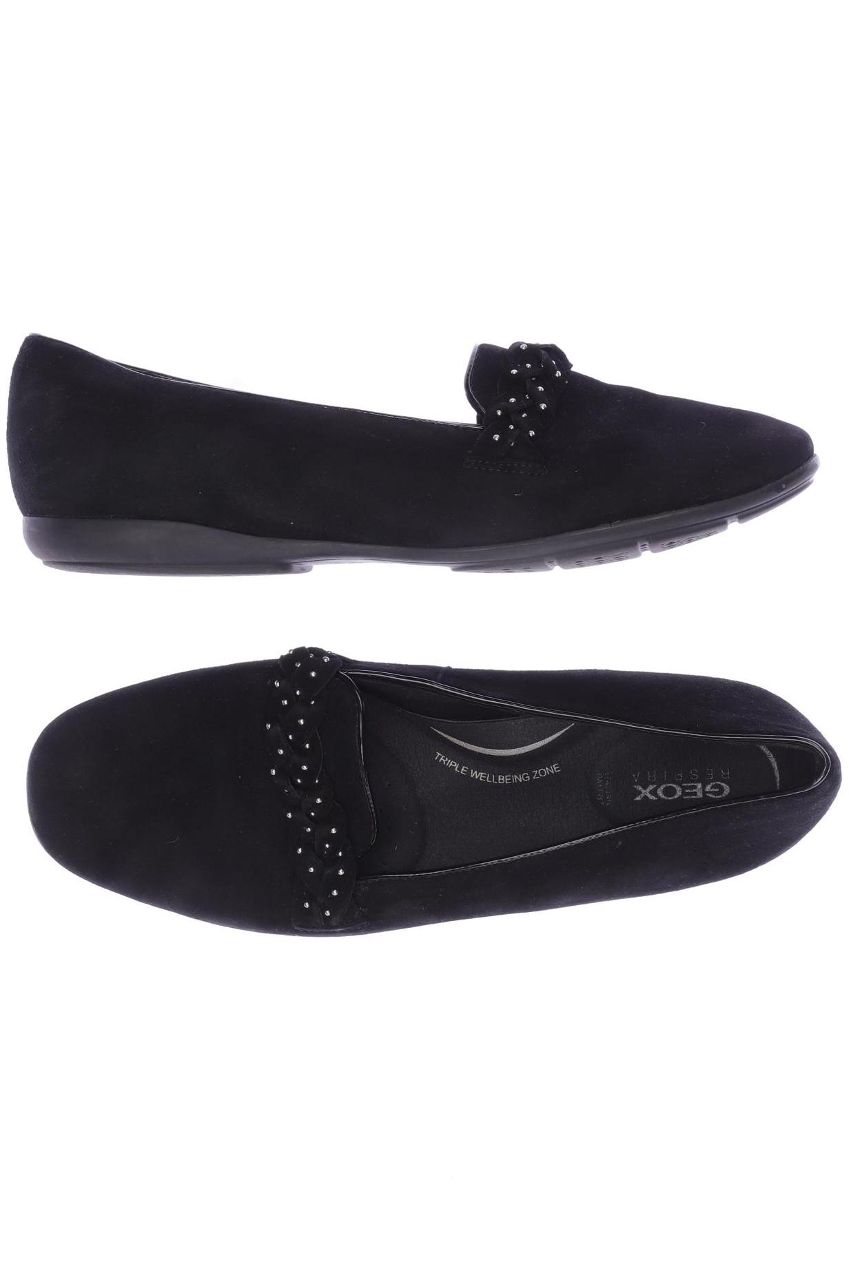 

Geox Damen Halbschuh, schwarz, Gr. 39.5
