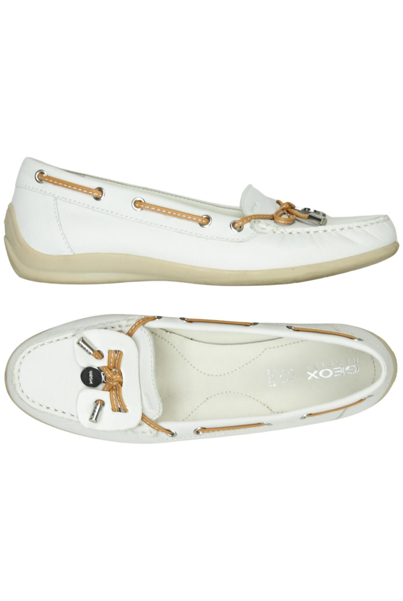 

Geox Damen Halbschuh, weiß, Gr. 37.5