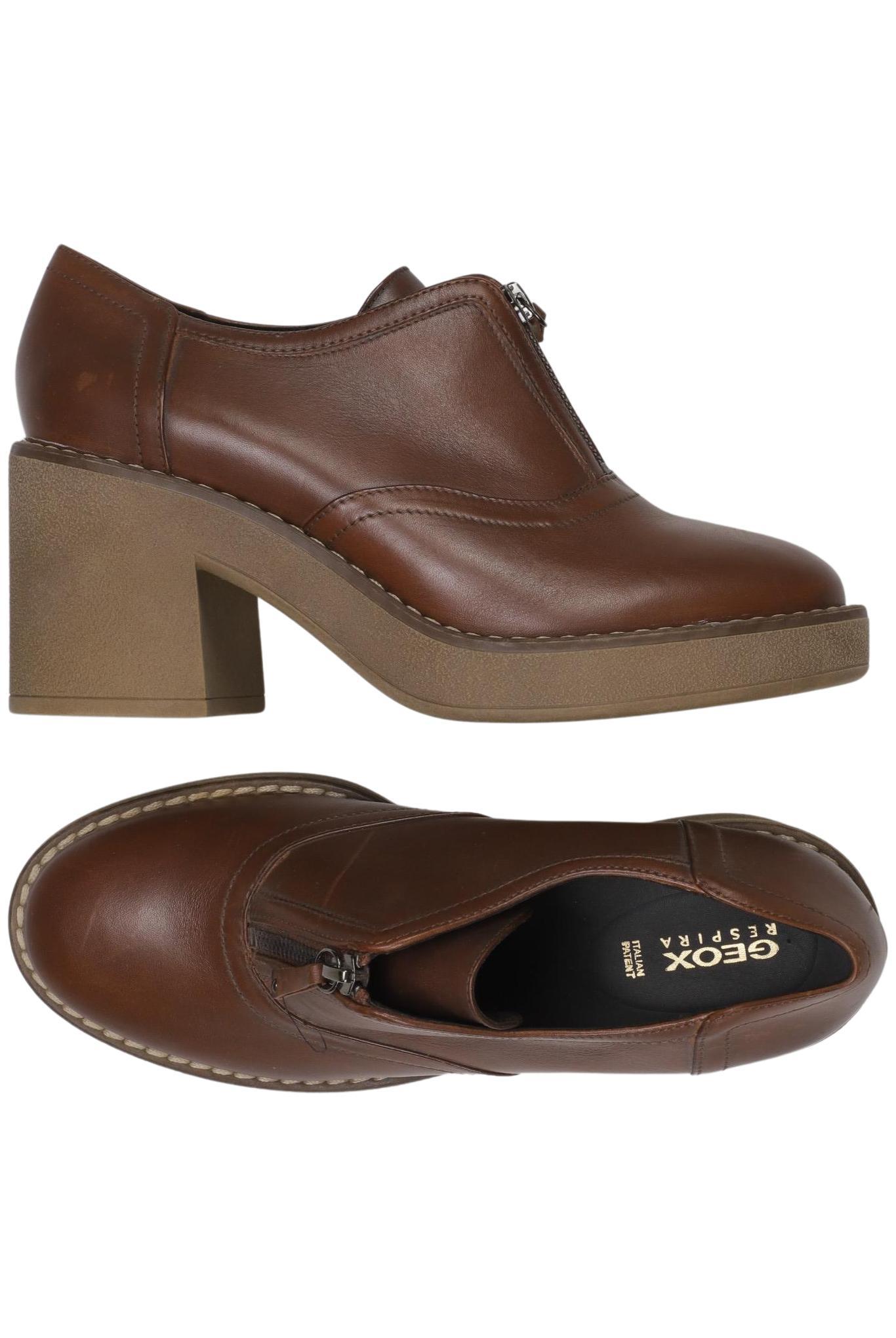 

Geox Damen Halbschuh, braun, Gr. 39