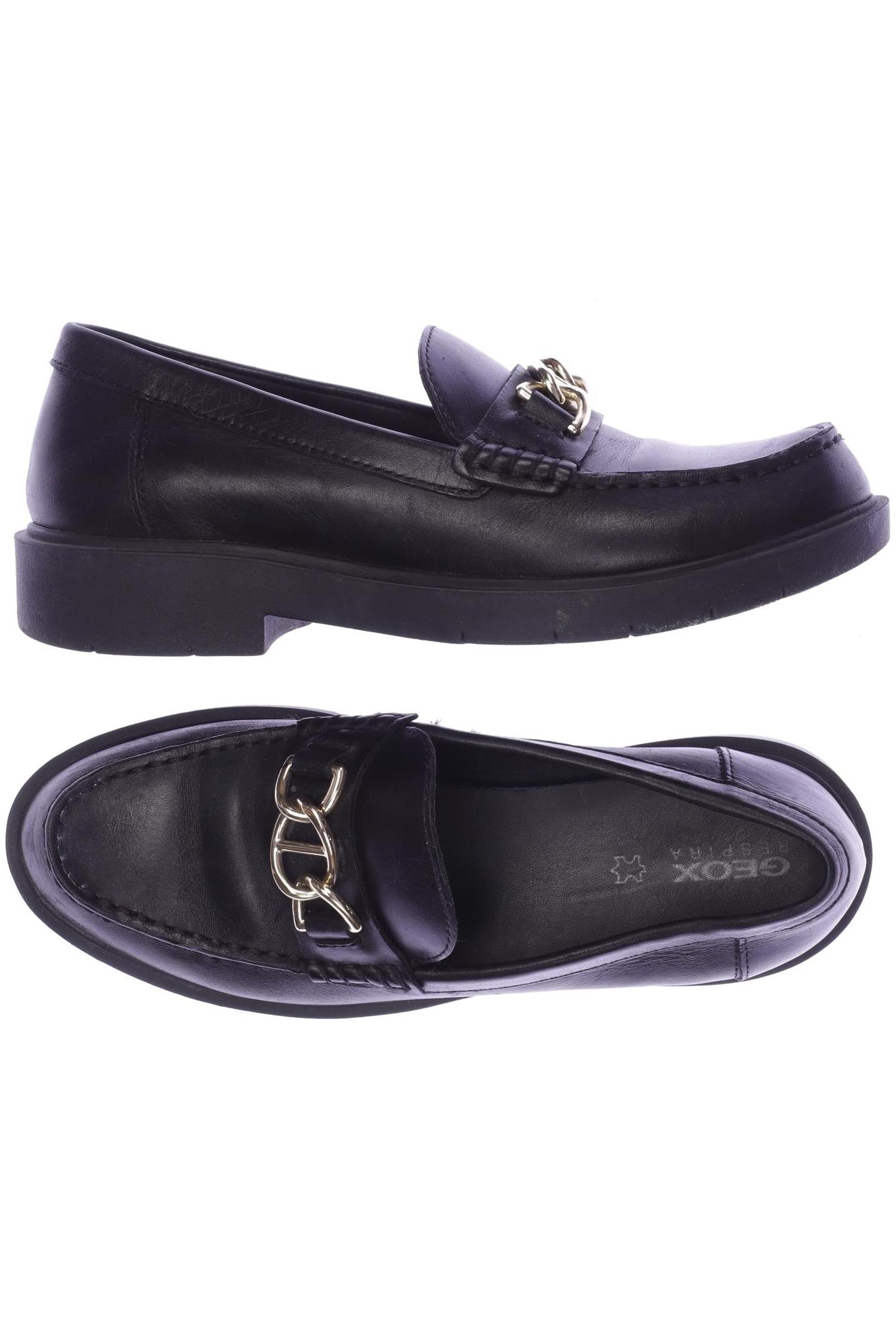 

Geox Damen Halbschuh, schwarz, Gr. 37.5