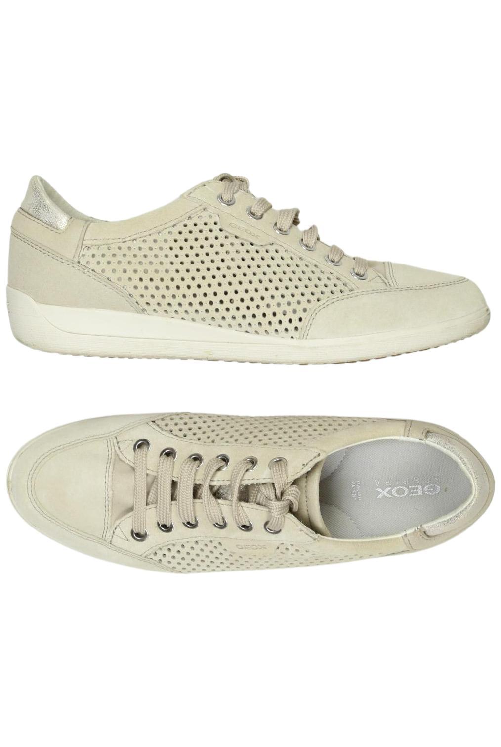 

Geox Damen Halbschuh, beige, Gr. 38