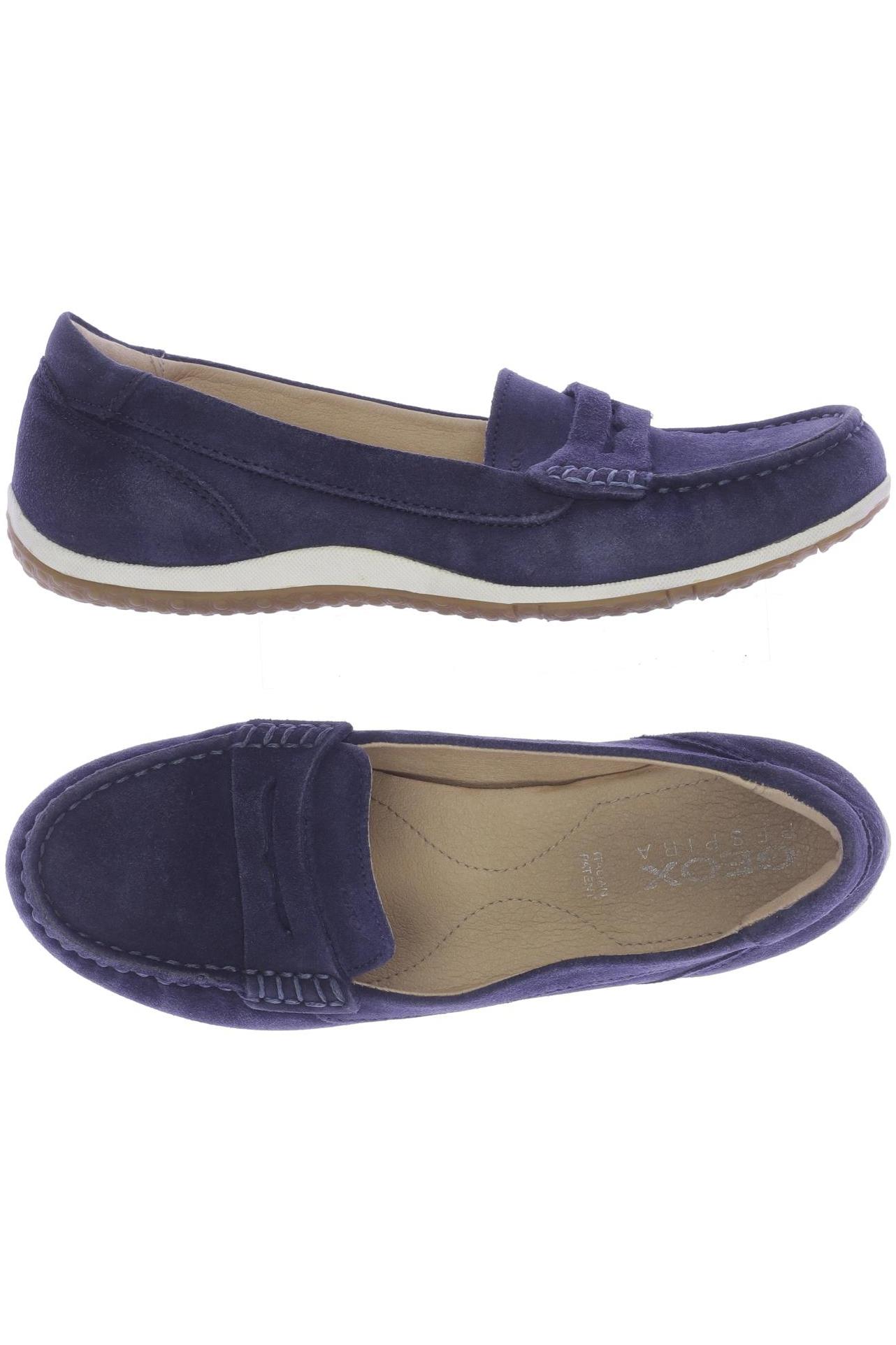 

Geox Damen Halbschuh, blau, Gr. 37