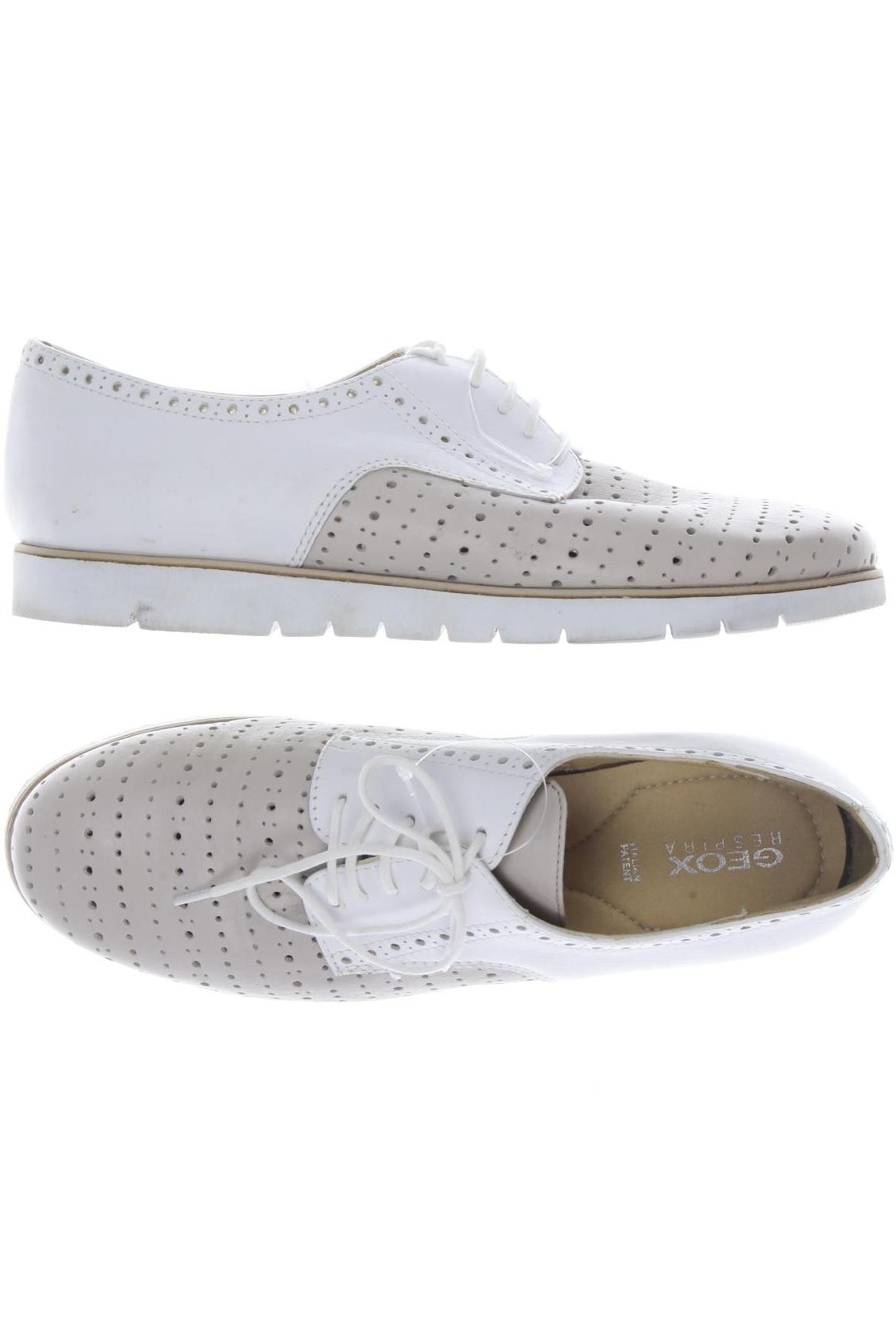 

Geox Damen Halbschuh, beige, Gr. 38