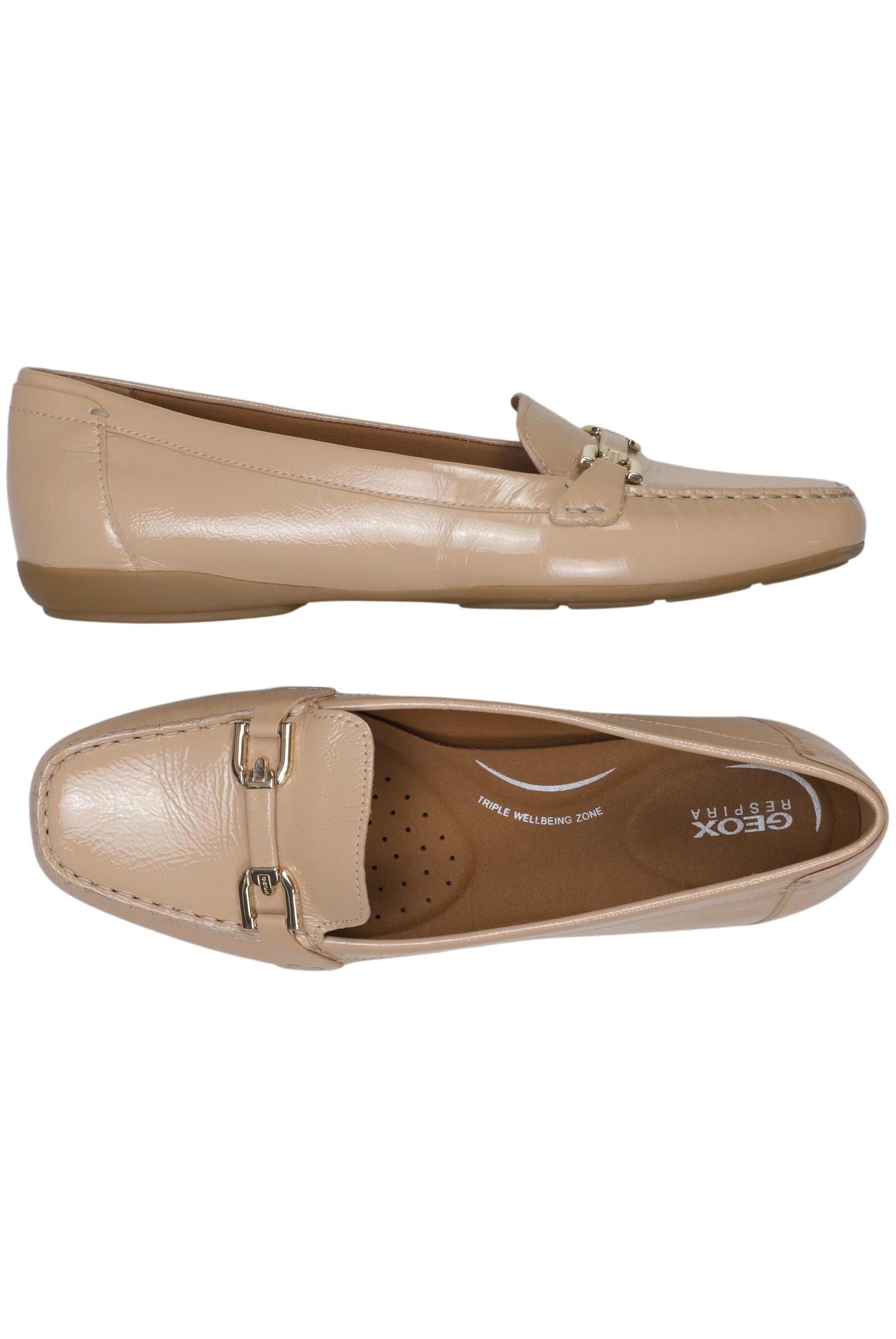 

Geox Damen Halbschuh, beige, Gr. 40