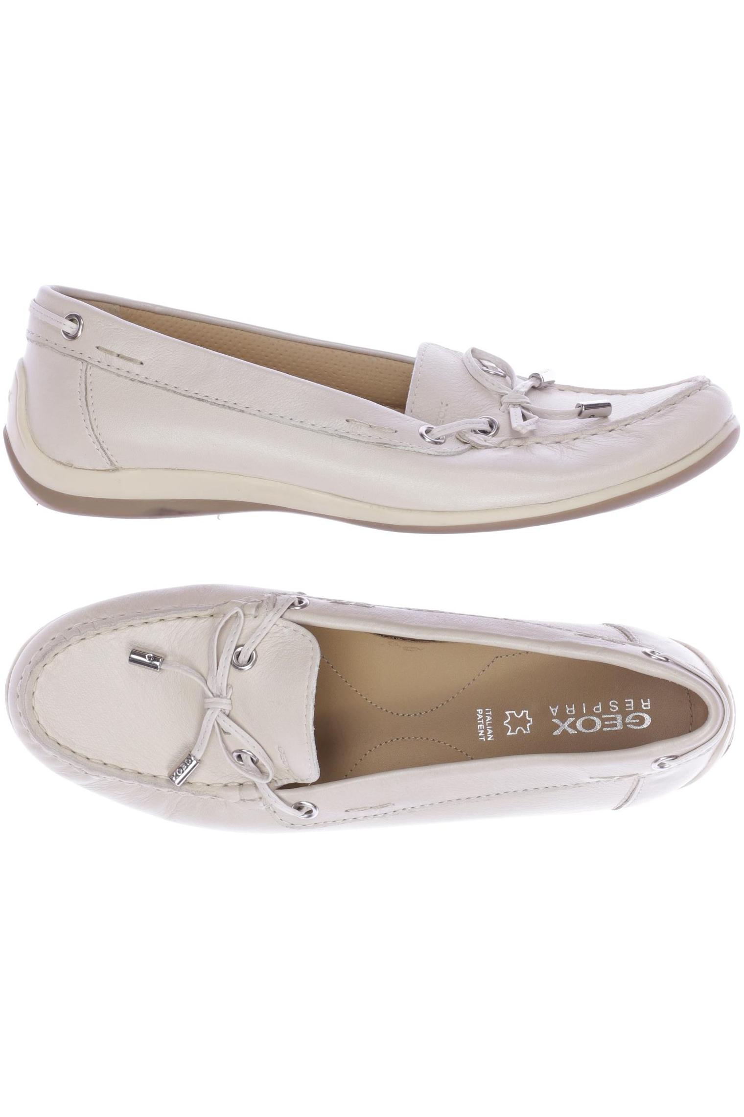 

Geox Damen Halbschuh, beige, Gr. 37