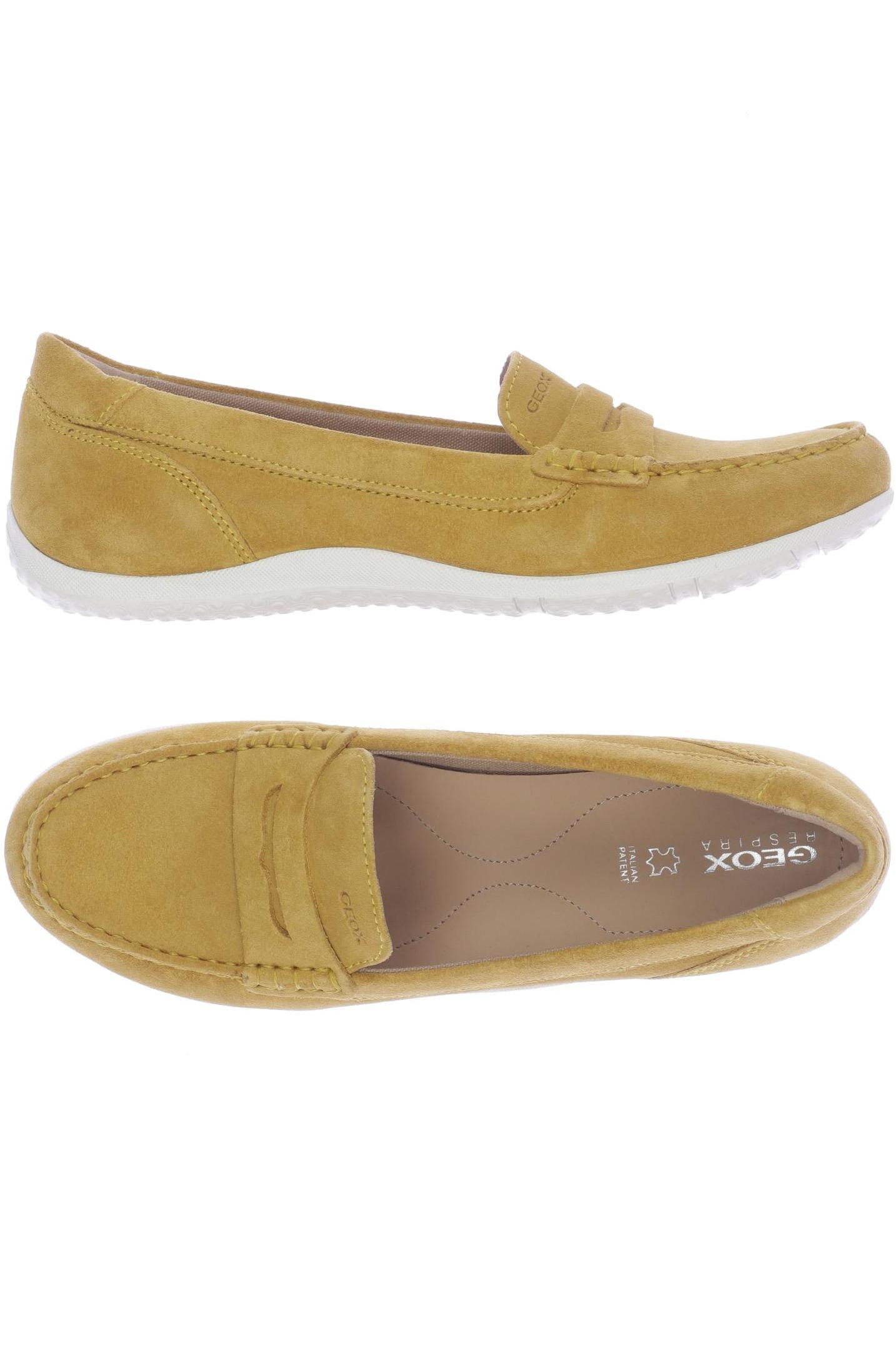 

Geox Damen Halbschuh, beige, Gr. 40