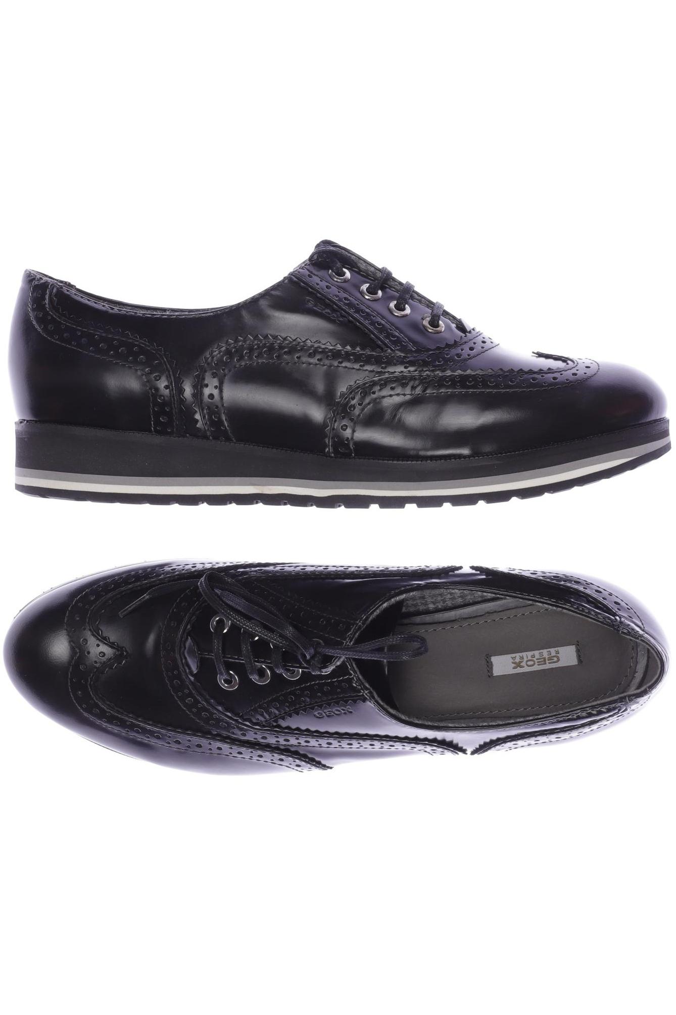 

Geox Damen Halbschuh, schwarz