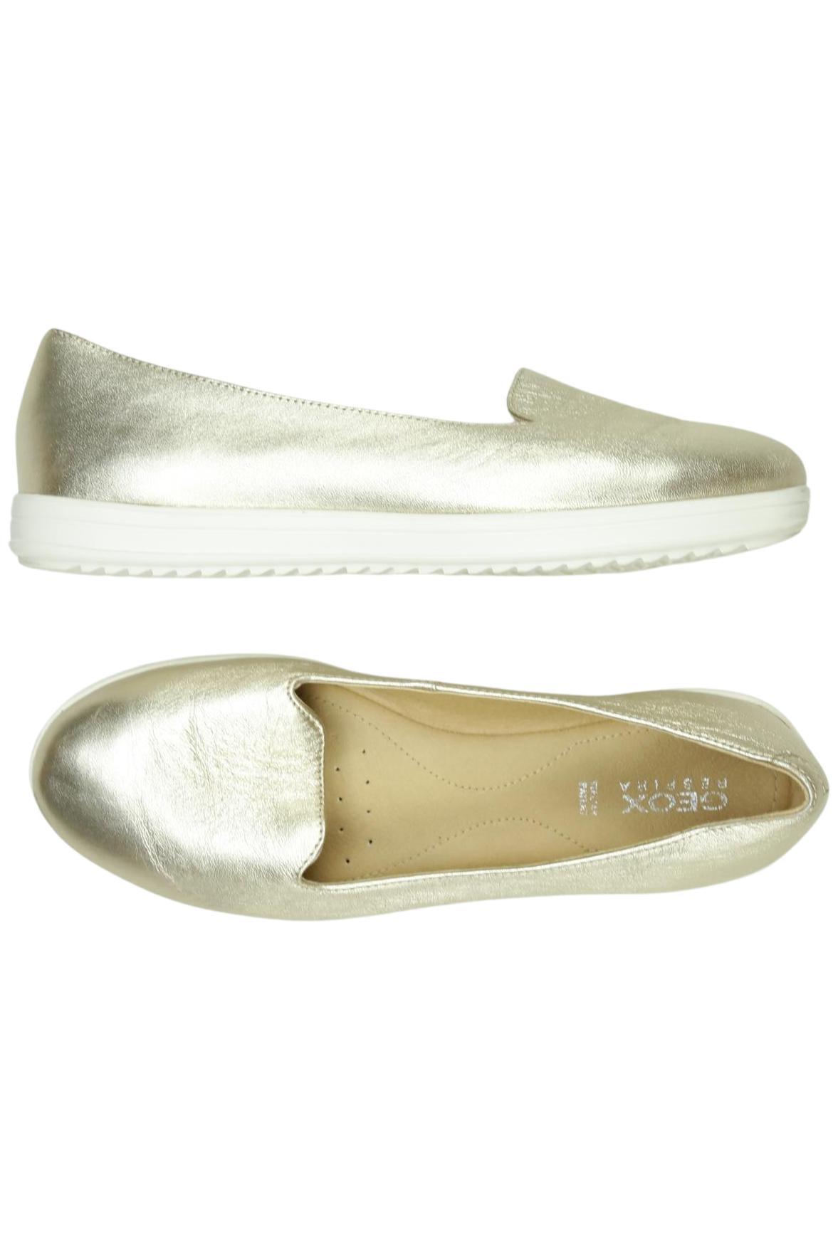 

Geox Damen Halbschuh, gold, Gr. 38