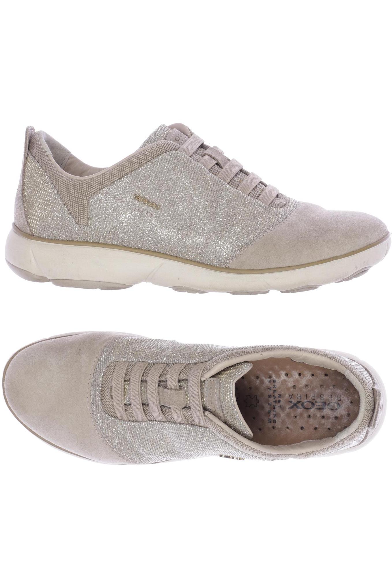 

Geox Damen Halbschuh, beige, Gr. 37