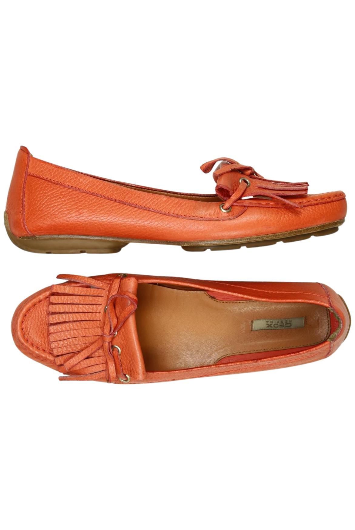 

Geox Damen Halbschuh, orange, Gr. 39