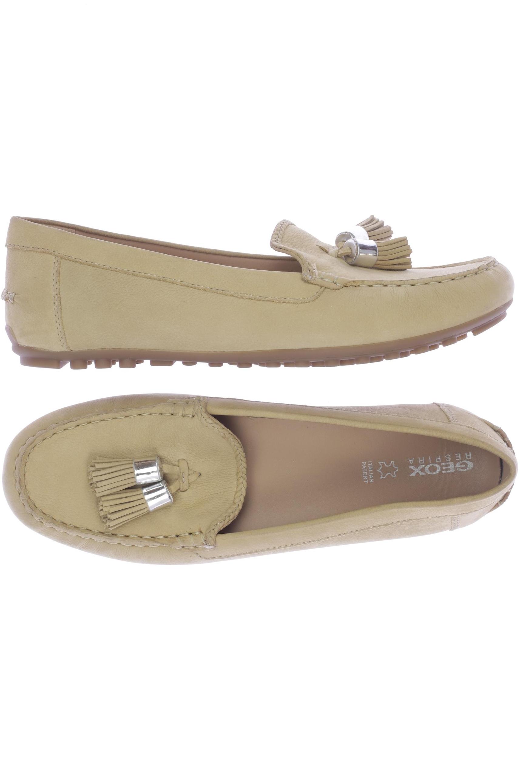 

Geox Damen Halbschuh, beige, Gr. 39