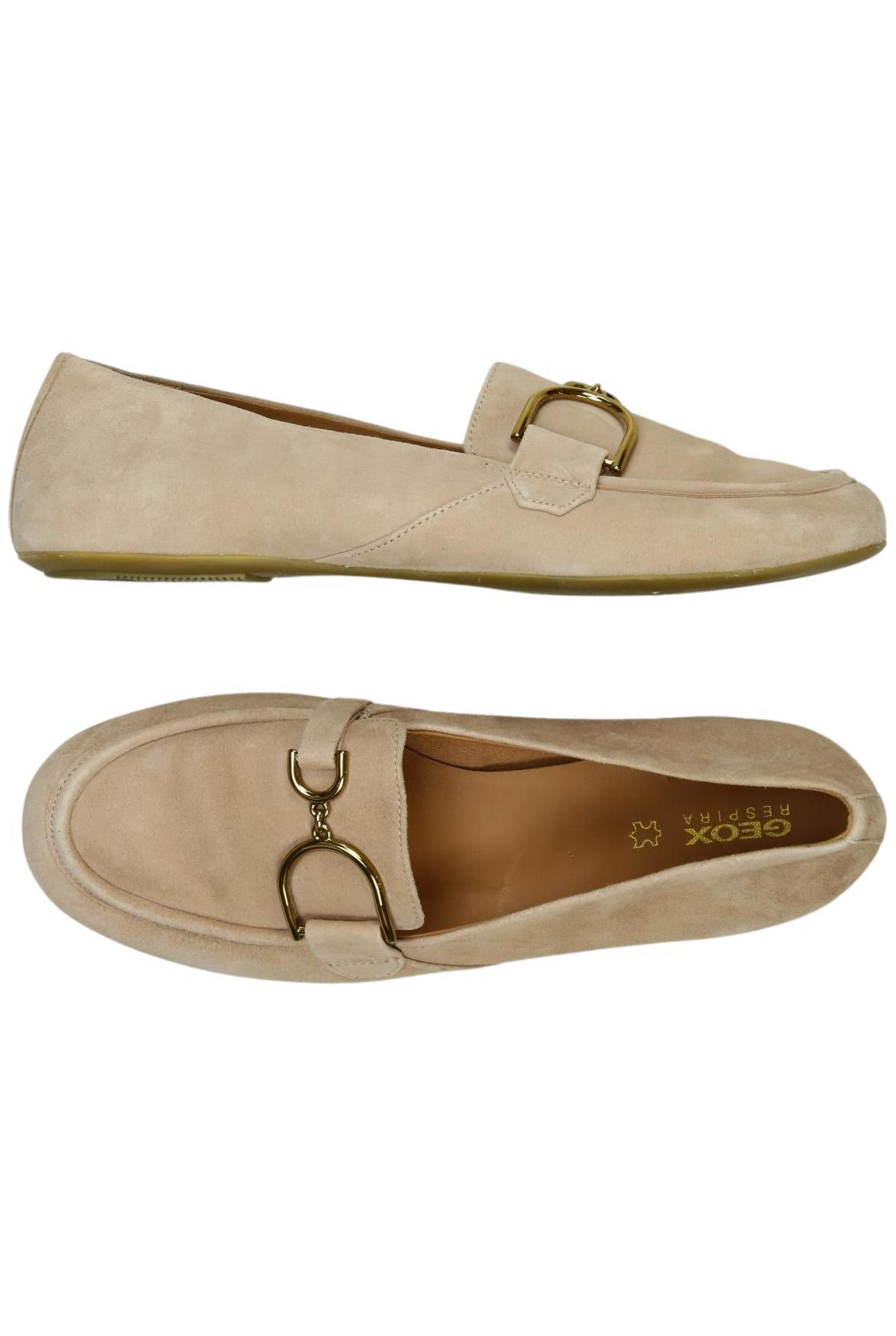 

Geox Damen Halbschuh, beige, Gr. 41
