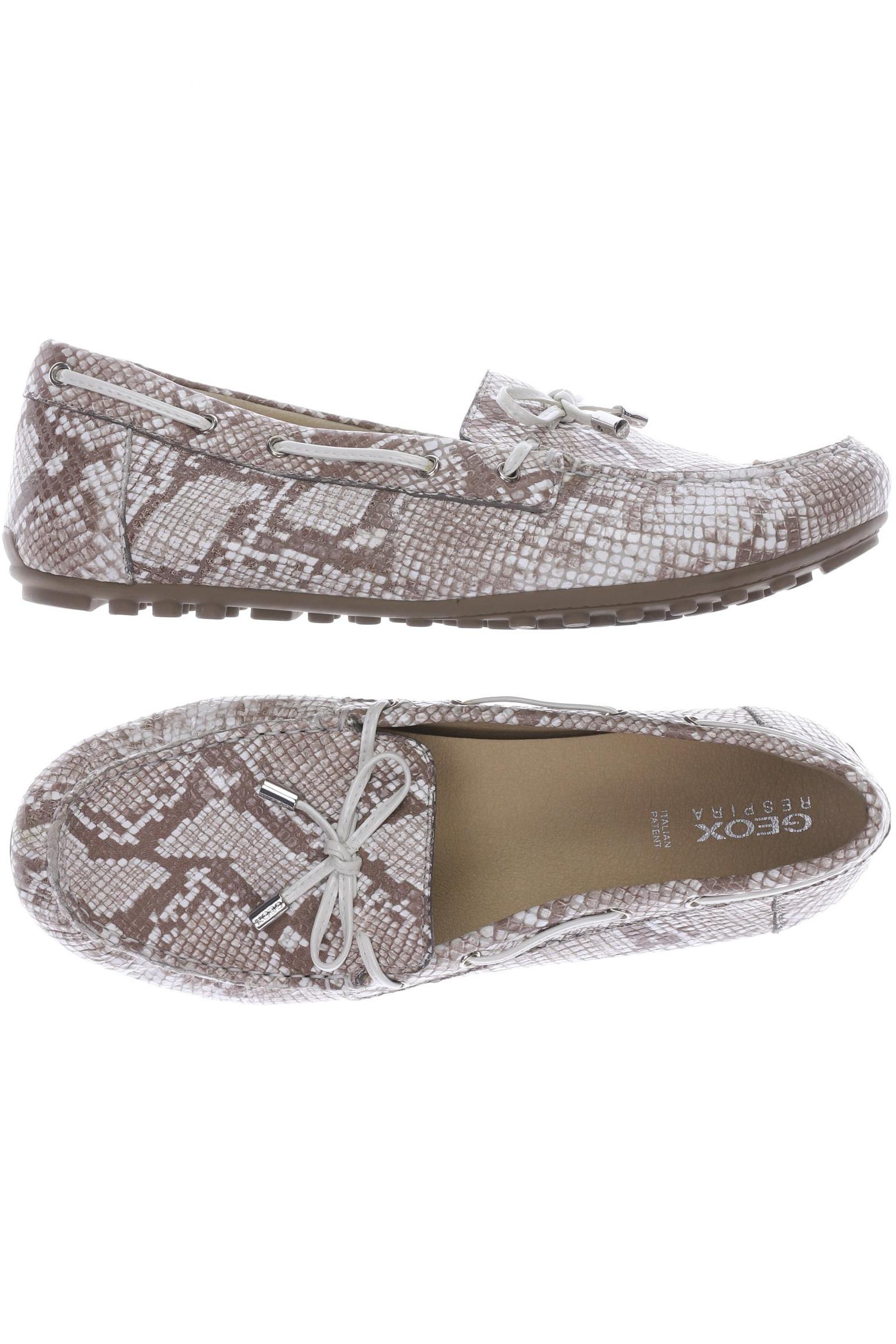 

Geox Damen Halbschuh, beige, Gr. 39