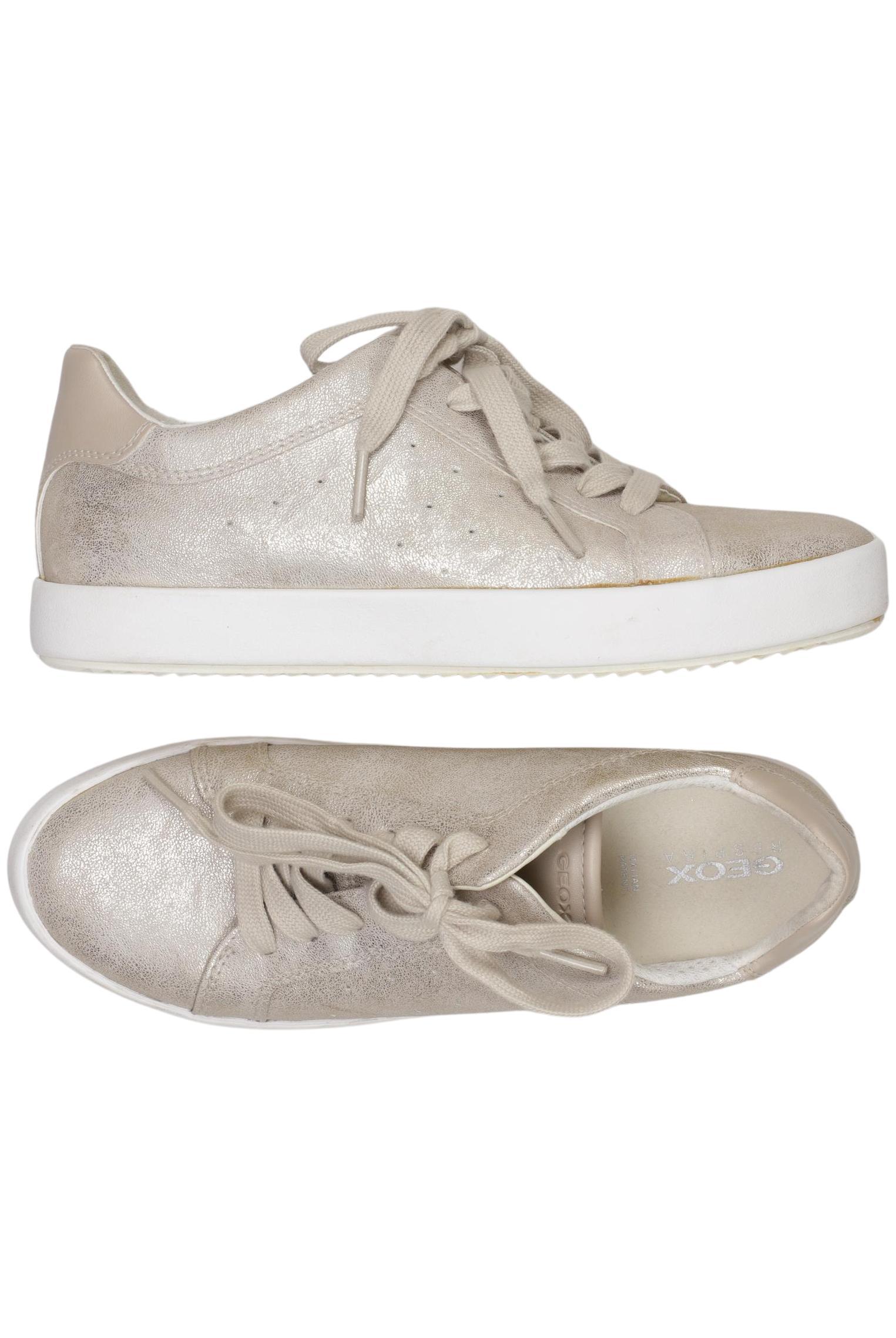 

Geox Damen Halbschuh, silber, Gr. 36