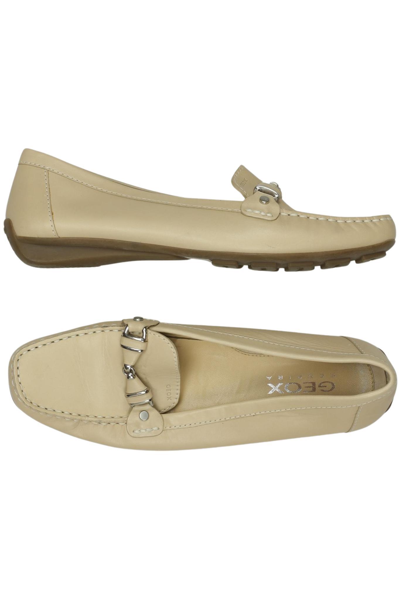 

Geox Damen Halbschuh, beige, Gr. 40