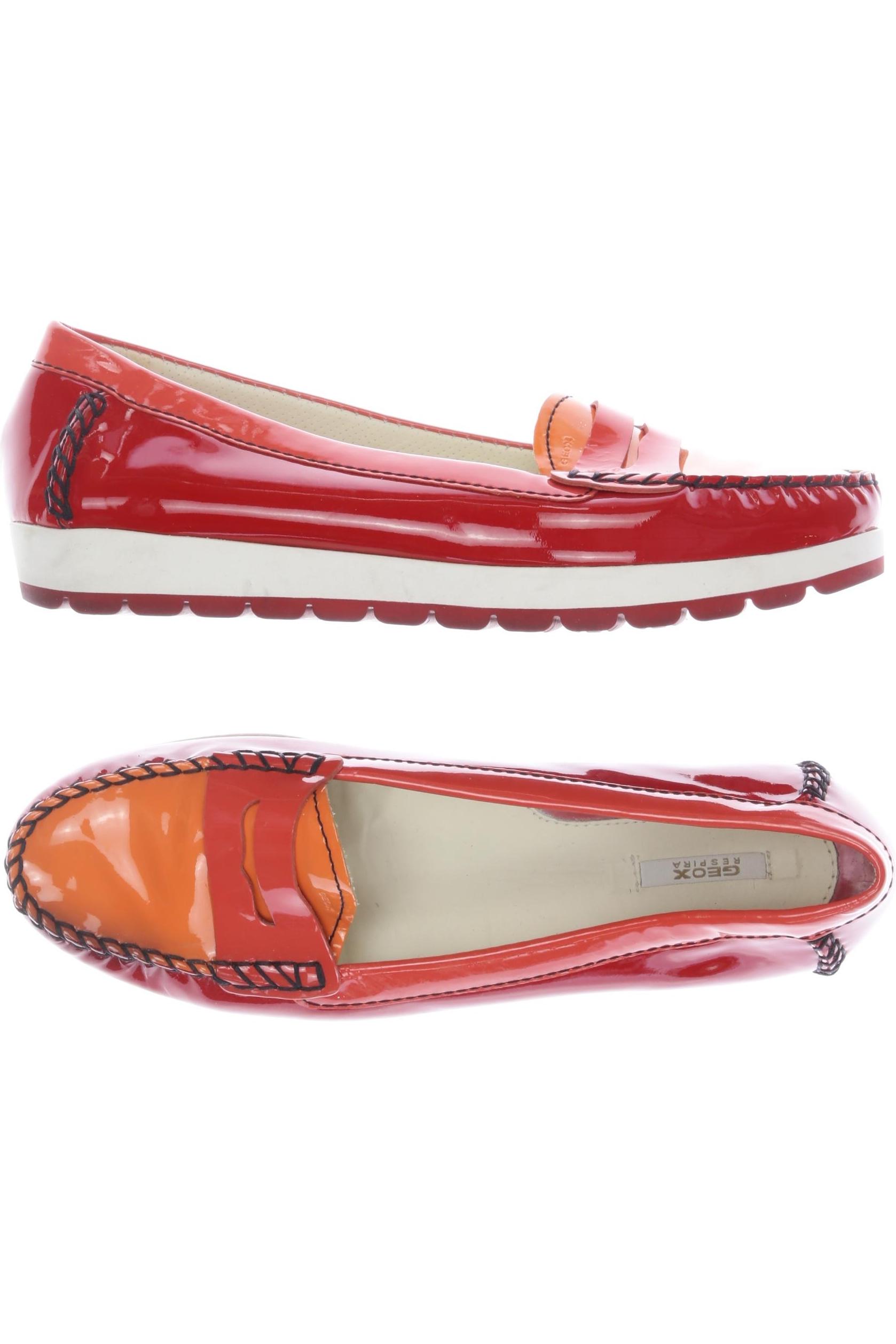 

Geox Damen Halbschuh, rot, Gr. 40