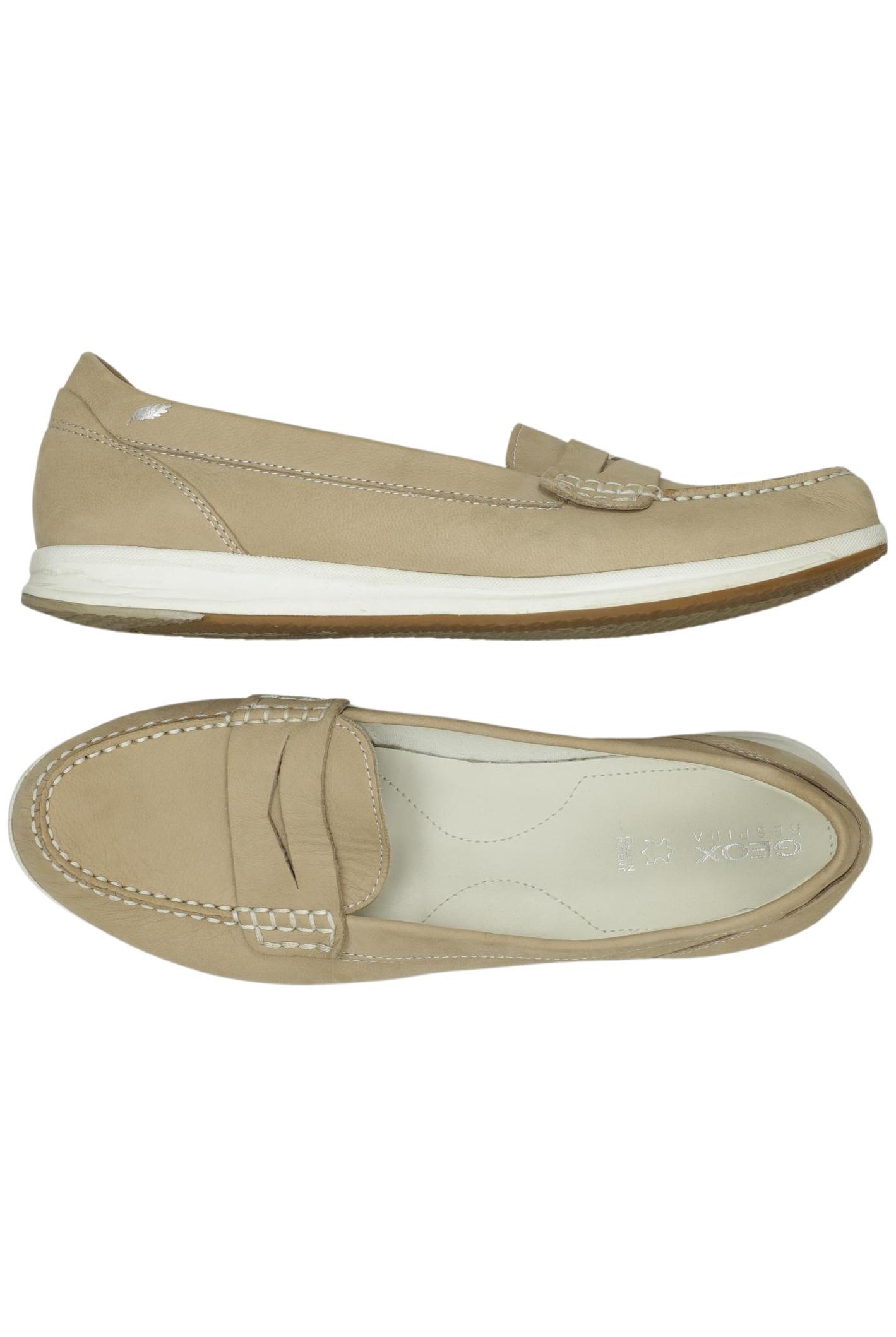 

Geox Damen Halbschuh, beige, Gr. 41