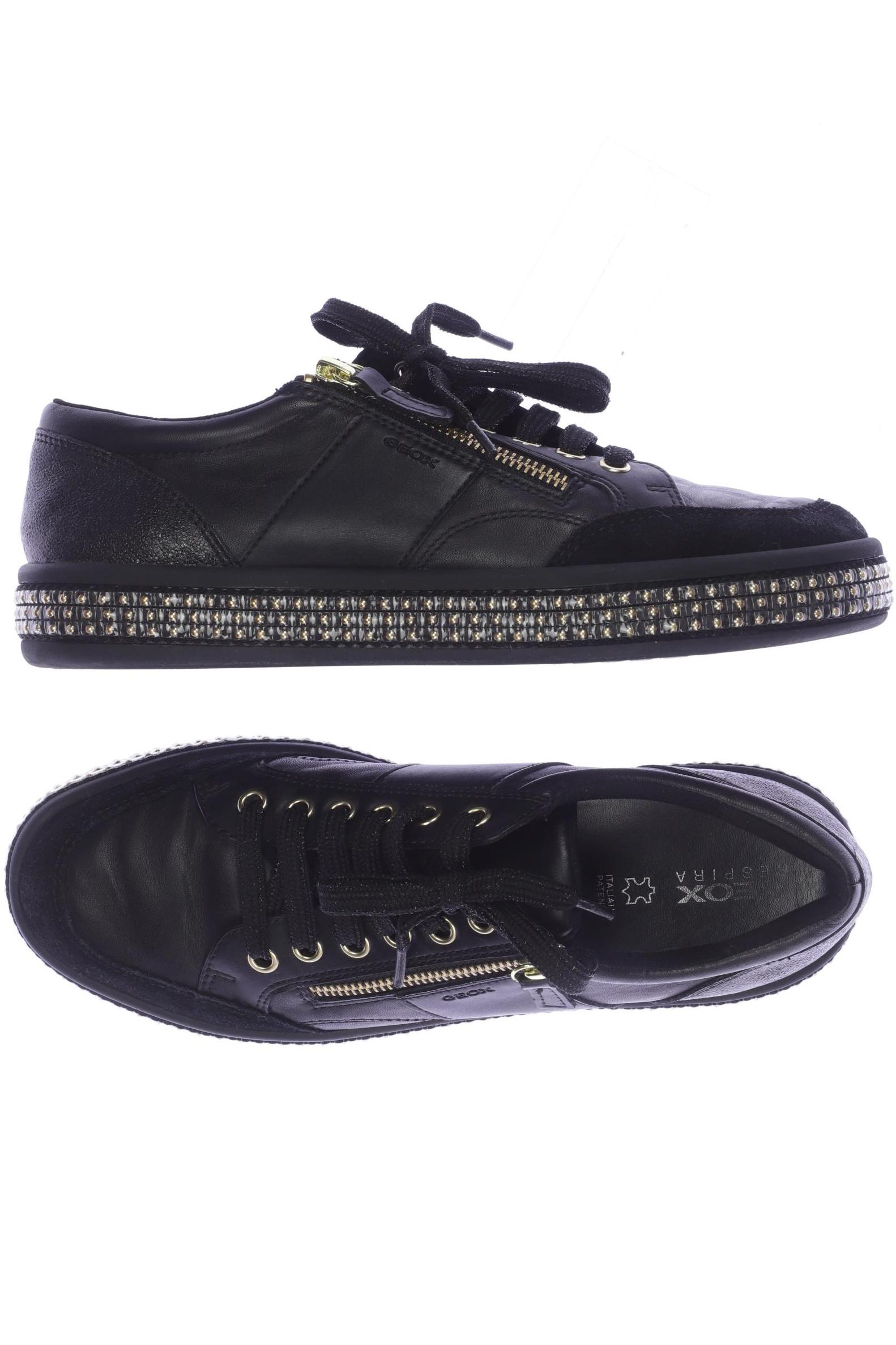 

Geox Damen Halbschuh, schwarz