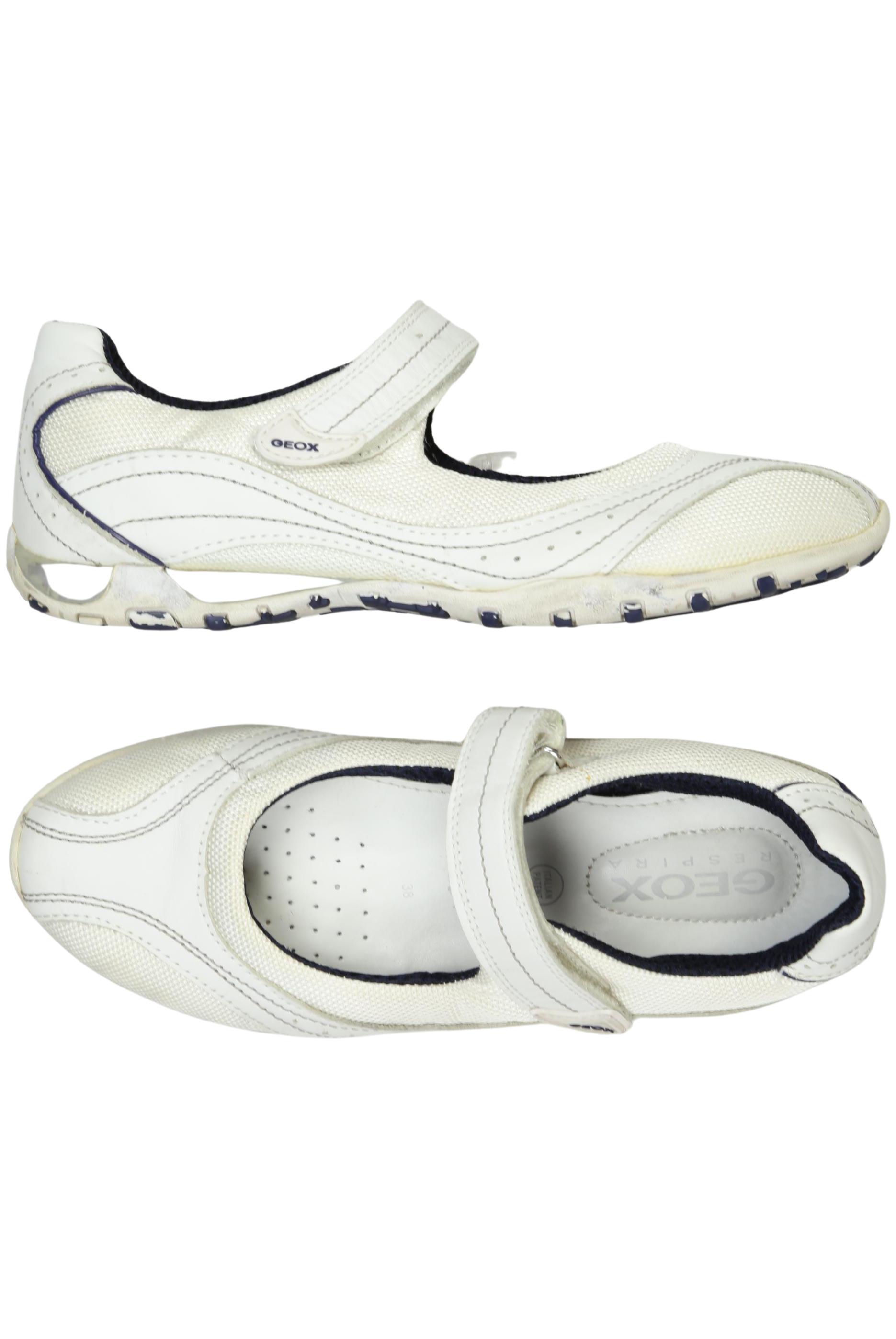 

Geox Damen Halbschuh, cremeweiß, Gr. 38