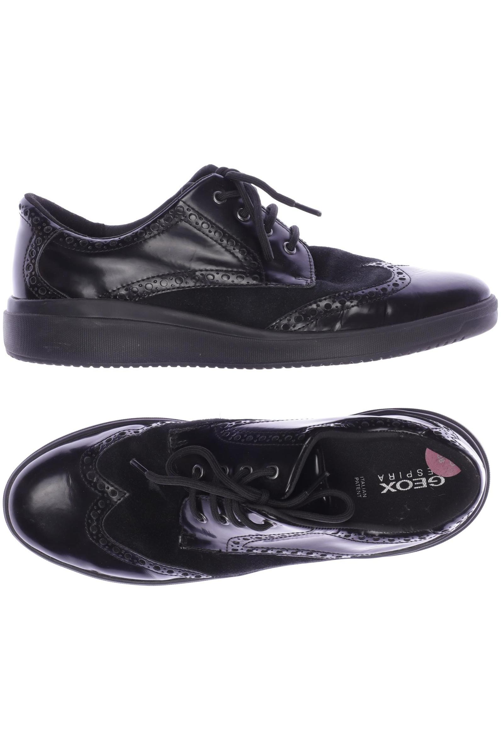 

Geox Damen Halbschuh, schwarz, Gr. 38