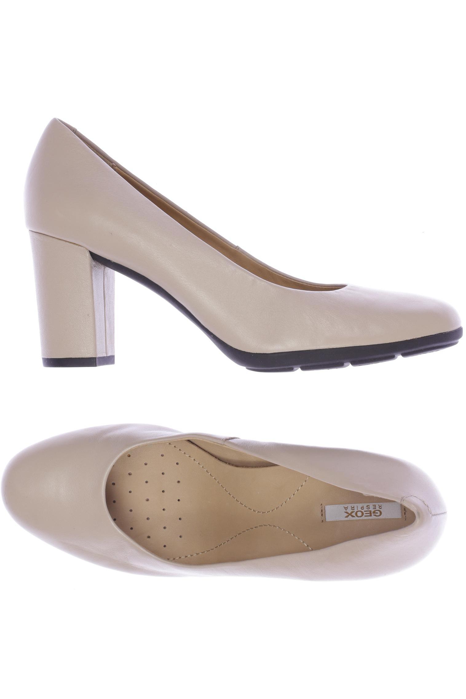 

Geox Damen Halbschuh, beige, Gr. 37