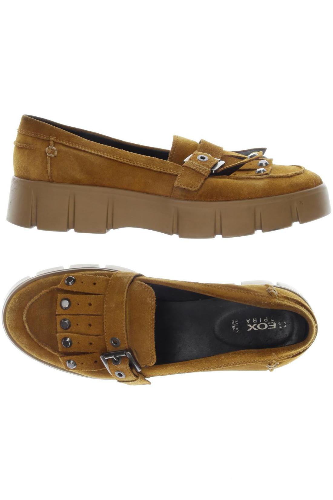 

Geox Damen Halbschuh, braun, Gr. 40