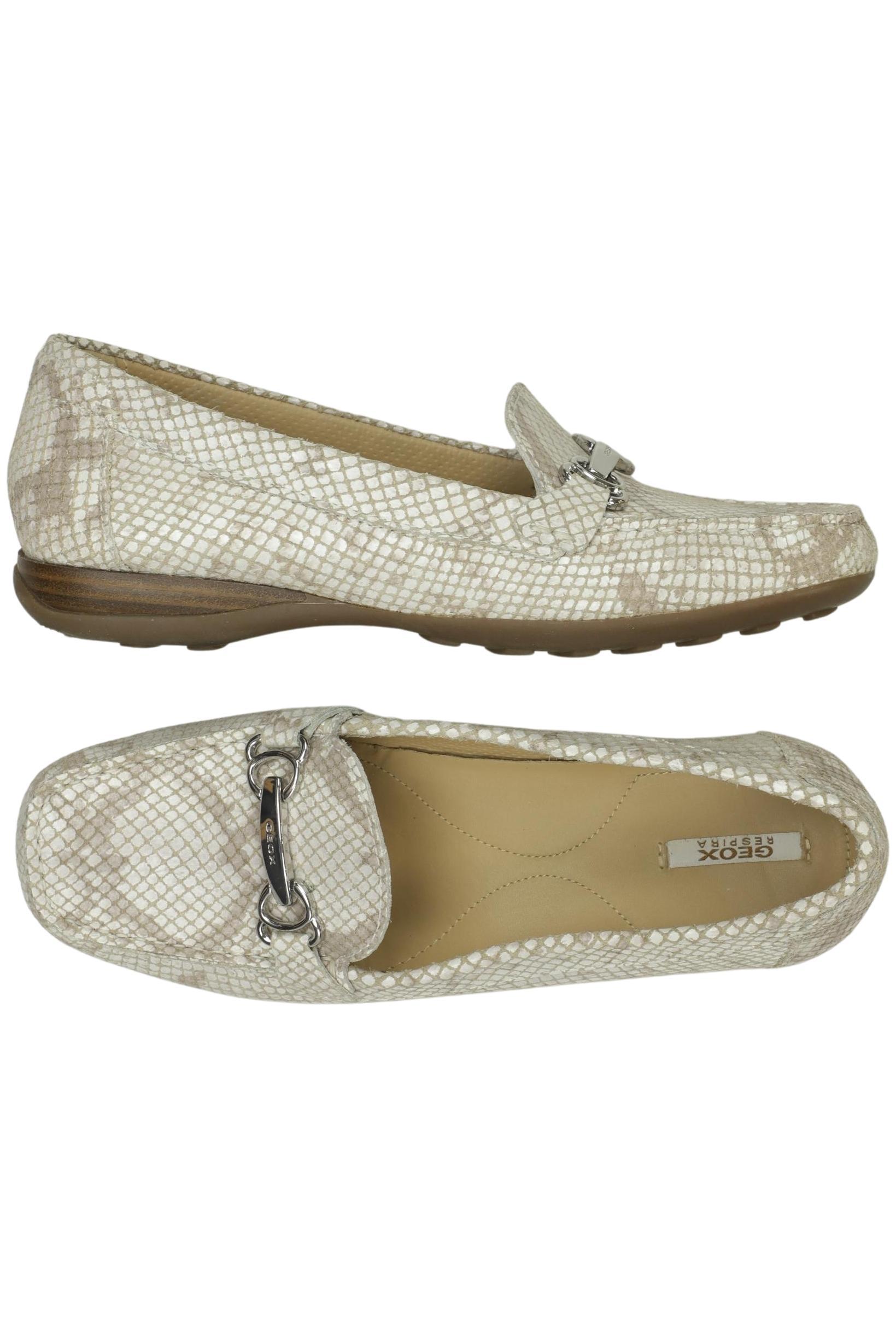 

Geox Damen Halbschuh, beige, Gr. 37