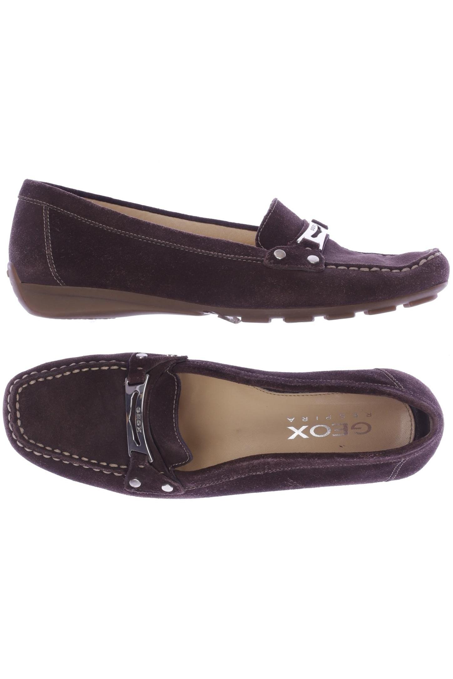 

Geox Damen Halbschuh, braun, Gr. 38