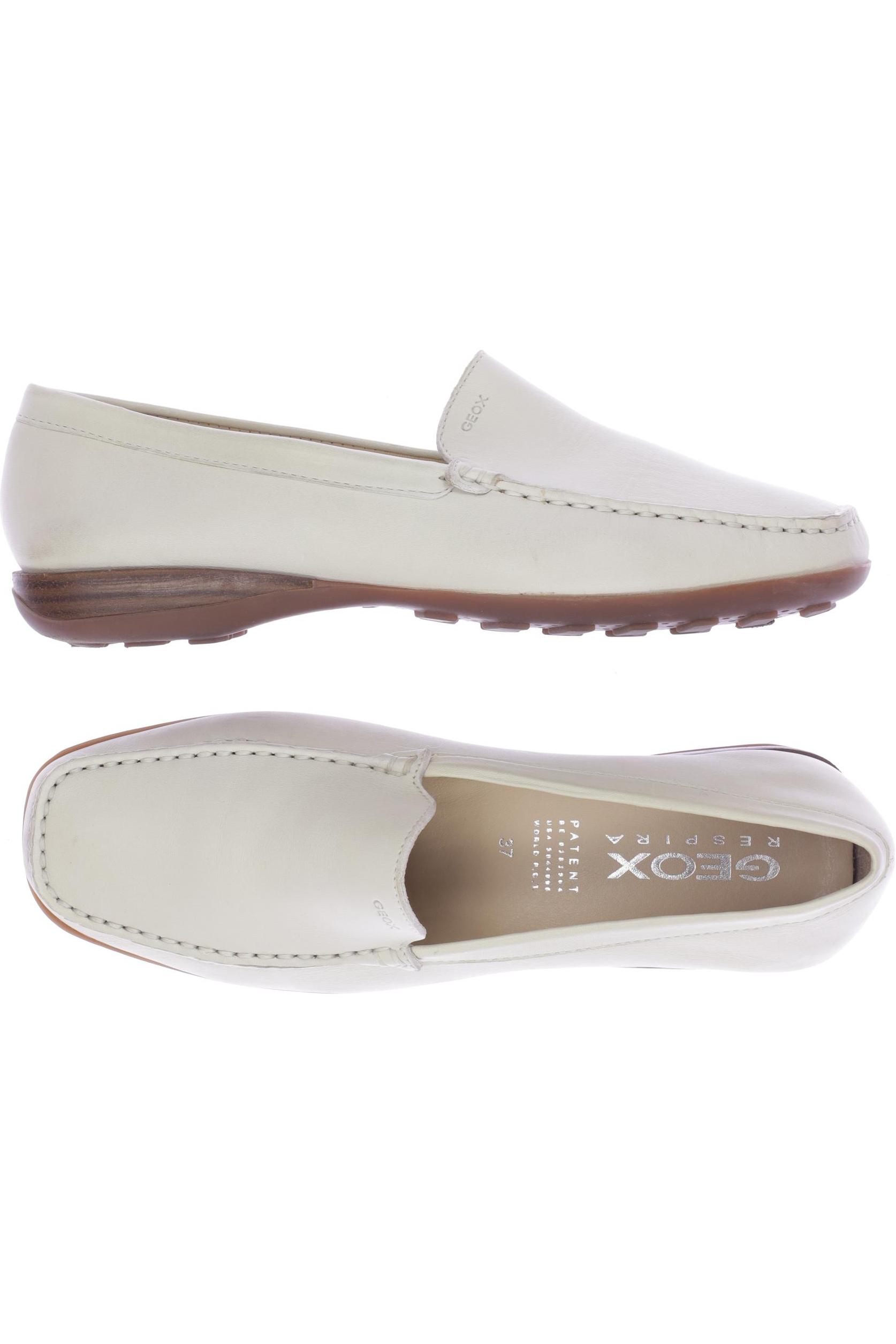 

Geox Damen Halbschuh, cremeweiß, Gr. 37