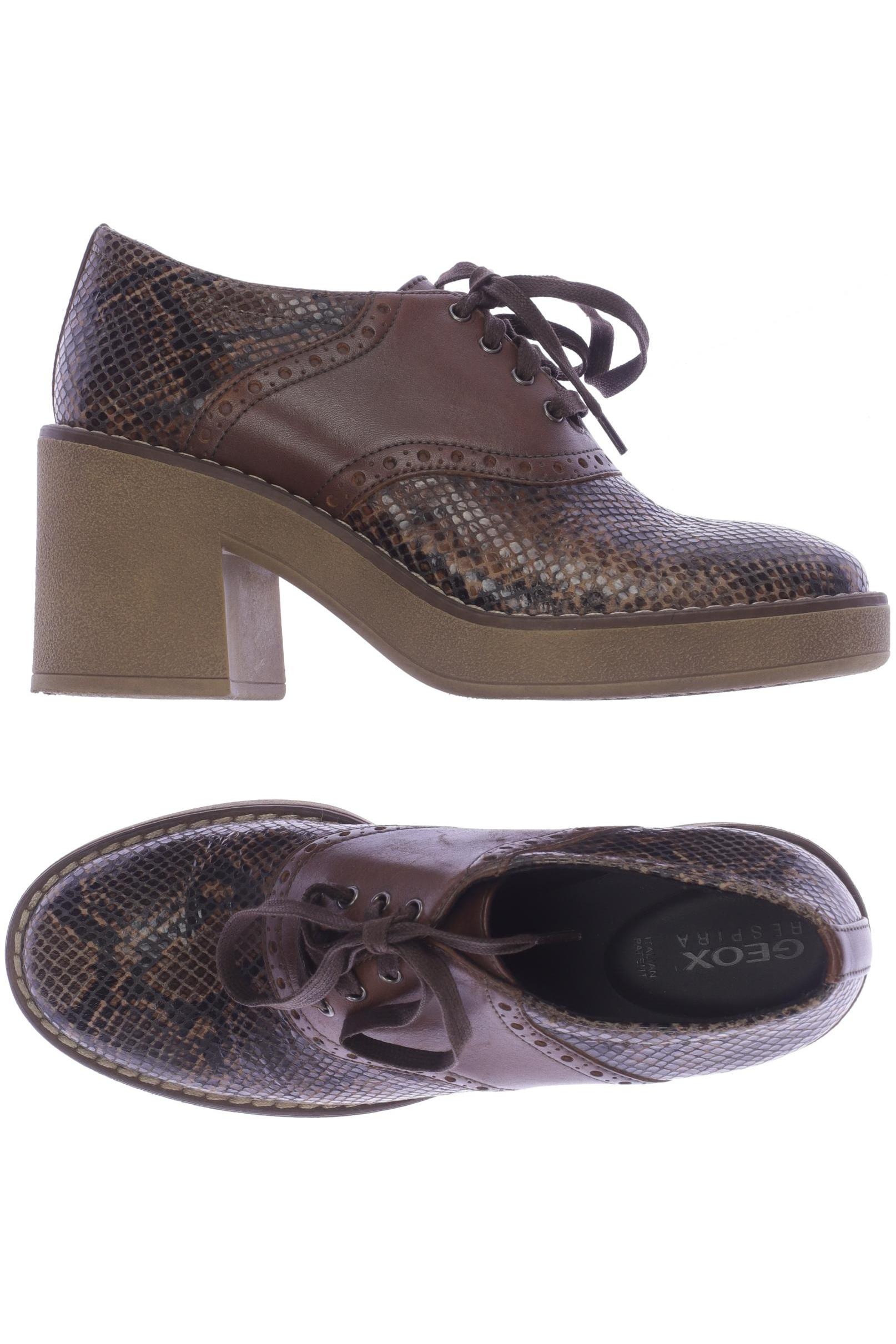 

Geox Damen Halbschuh, braun, Gr. 39