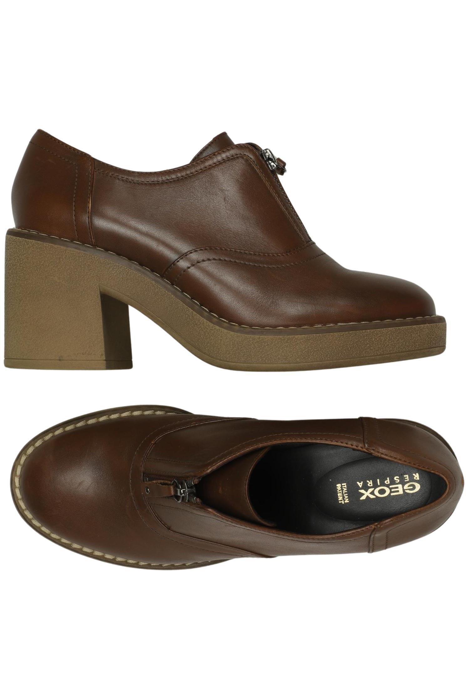 

Geox Damen Halbschuh, braun, Gr. 38