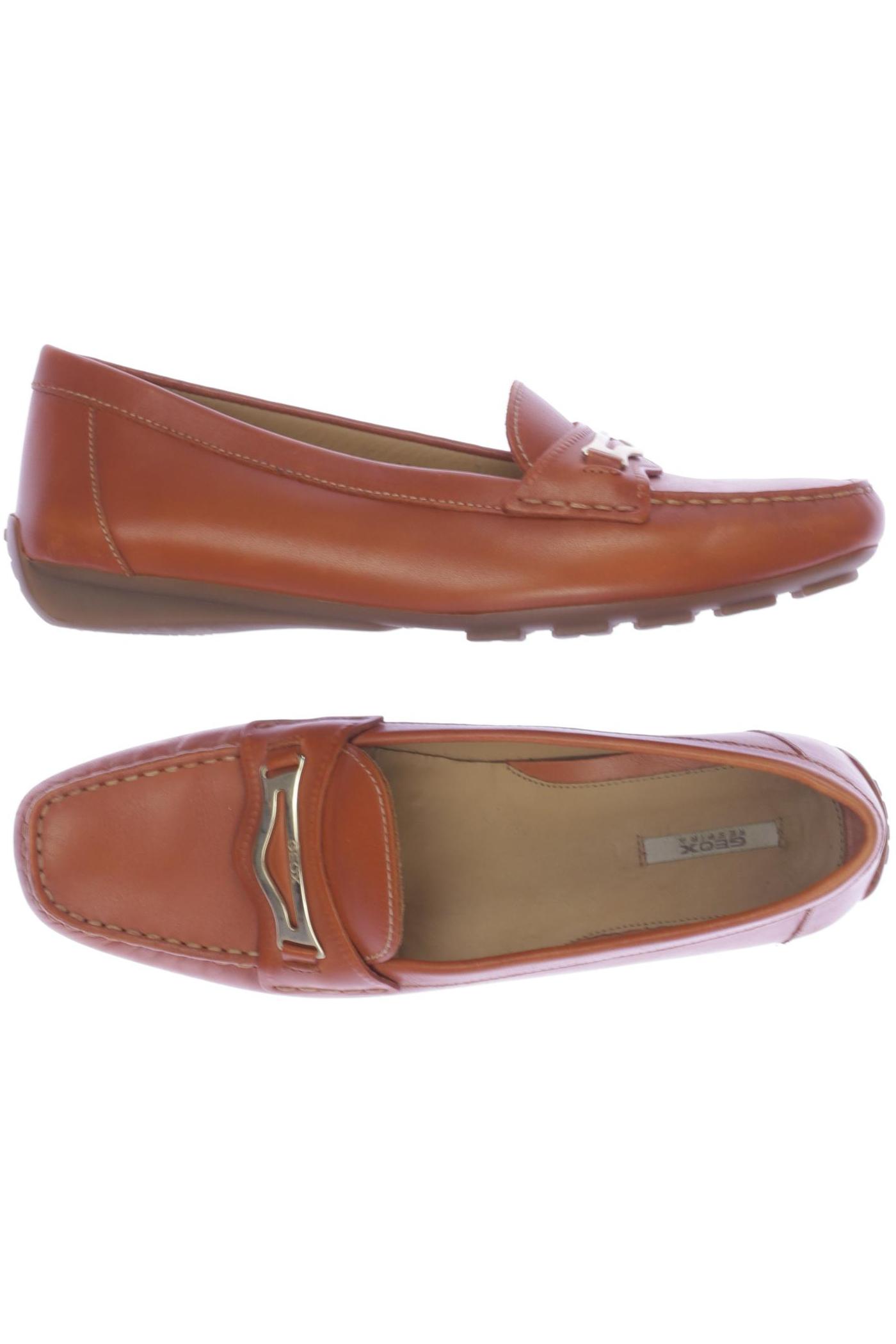 

Geox Damen Halbschuh, orange, Gr. 40