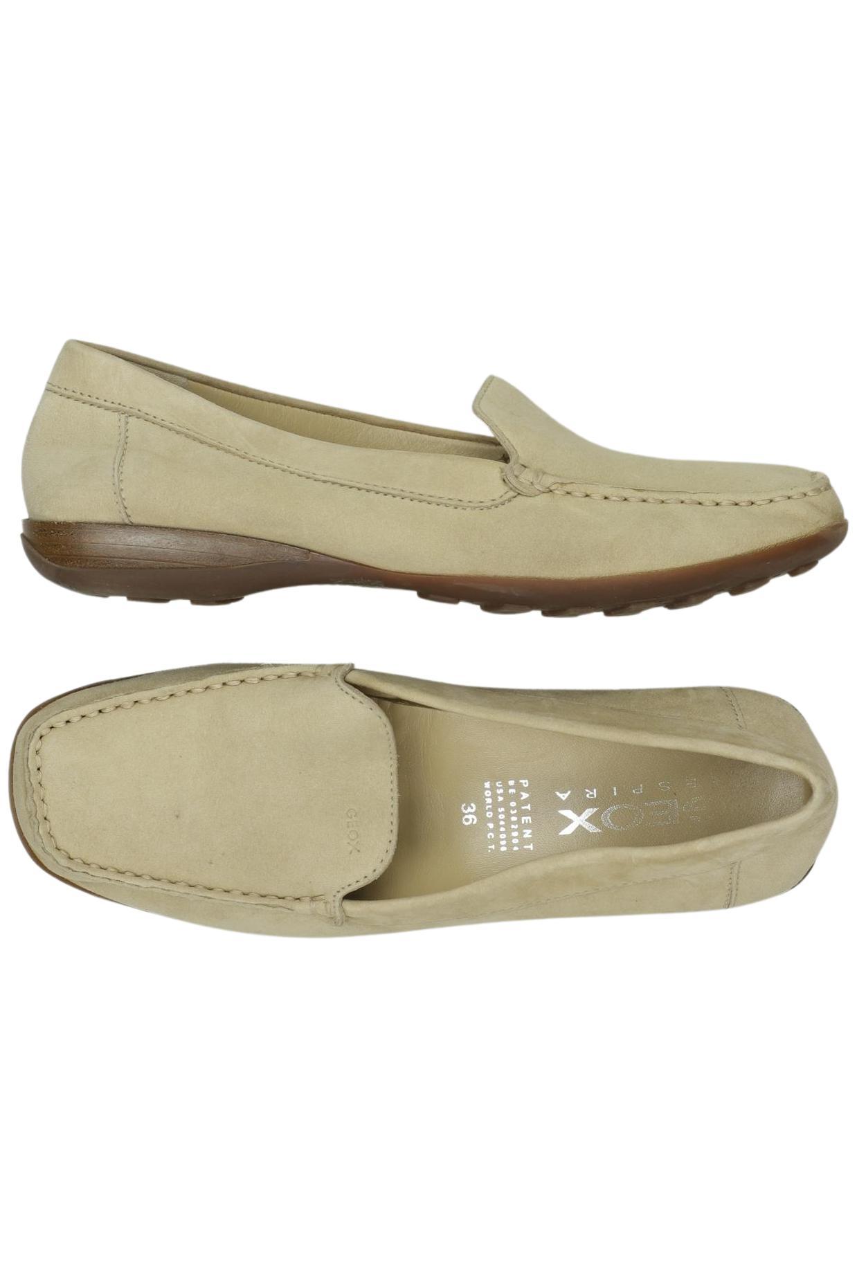 

Geox Damen Halbschuh, beige, Gr. 36