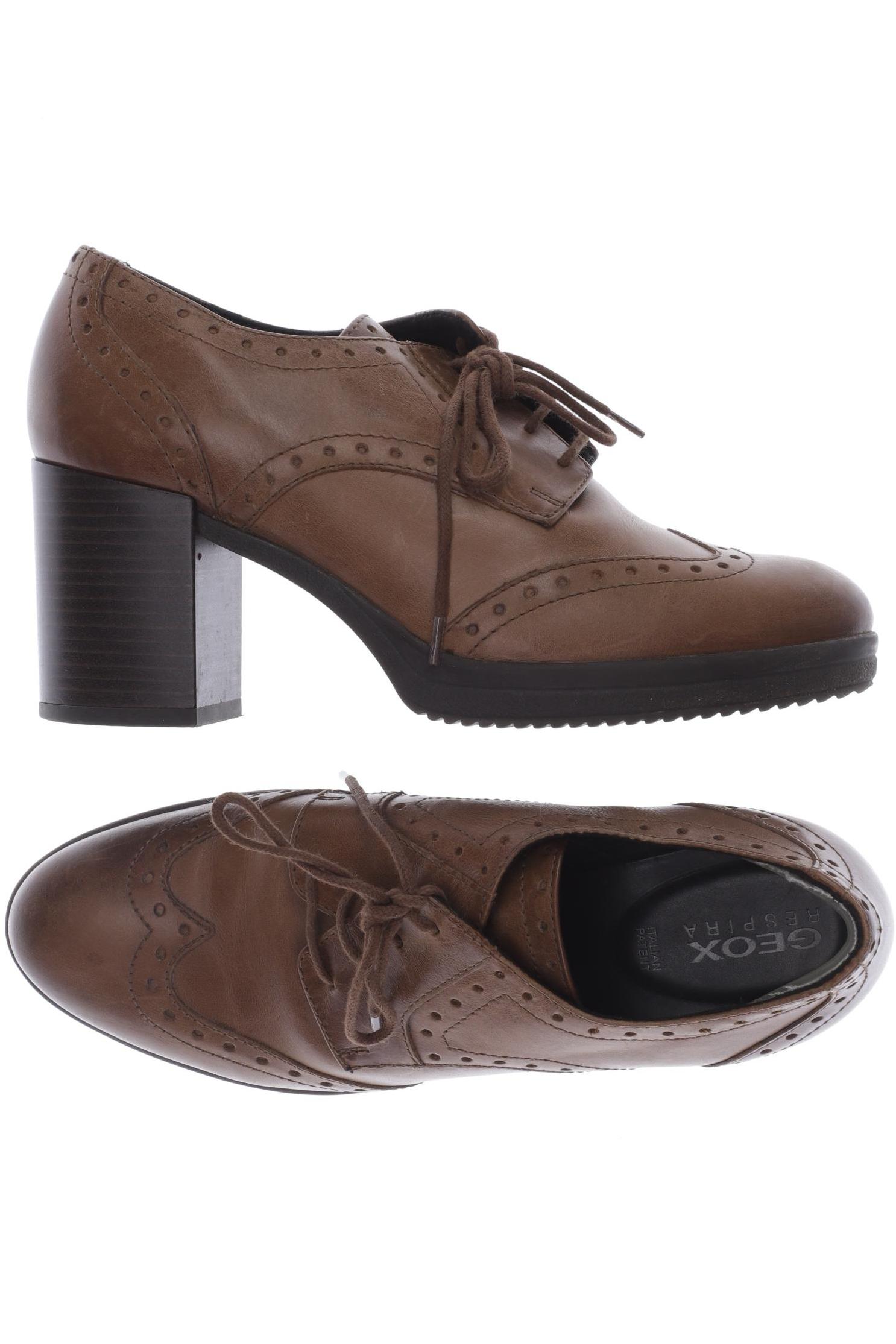 

Geox Damen Halbschuh, braun, Gr. 37