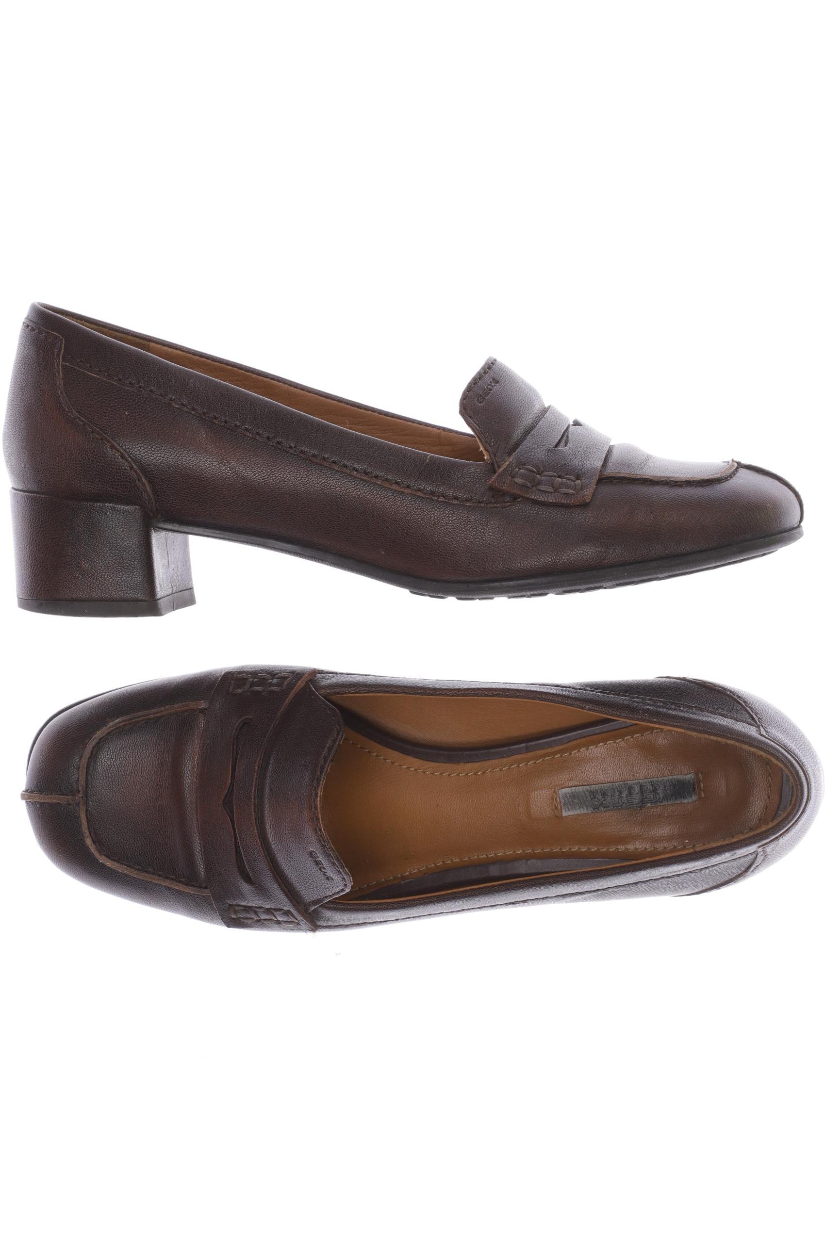 

Geox Damen Halbschuh, braun, Gr. 35