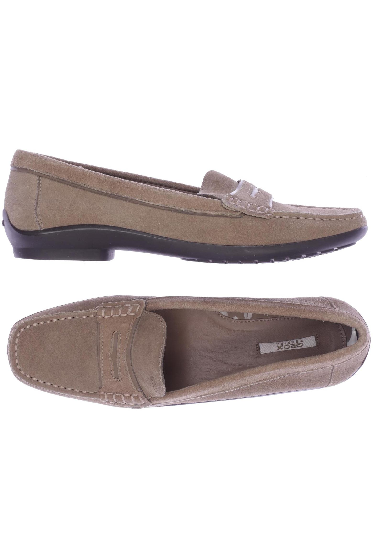 

Geox Damen Halbschuh, beige, Gr. 37
