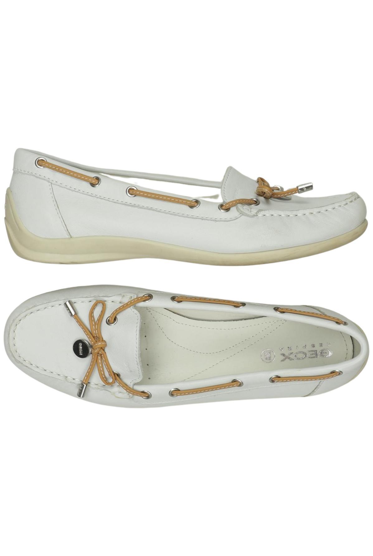 

Geox Damen Halbschuh, weiß, Gr. 40