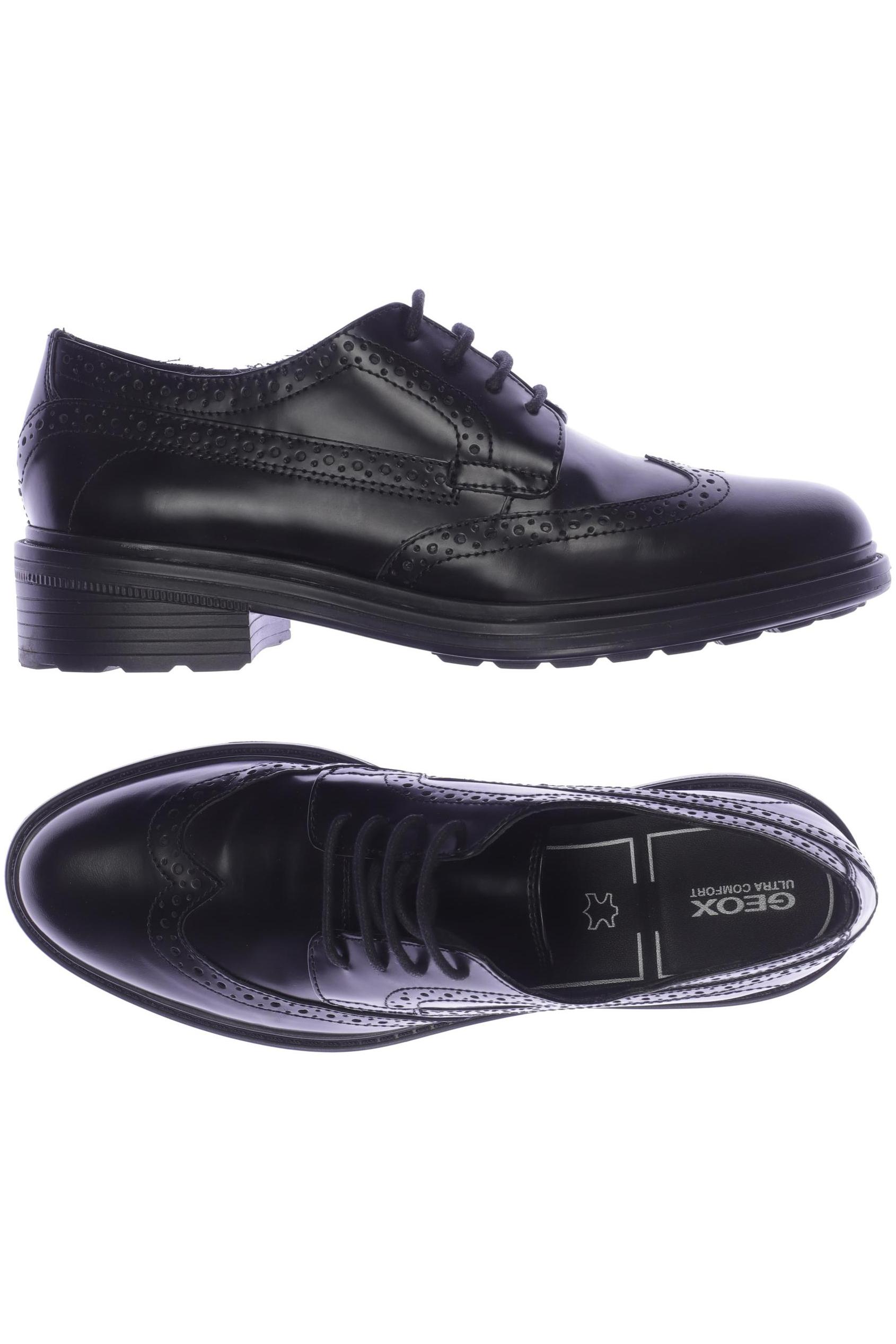 

Geox Damen Halbschuh, schwarz