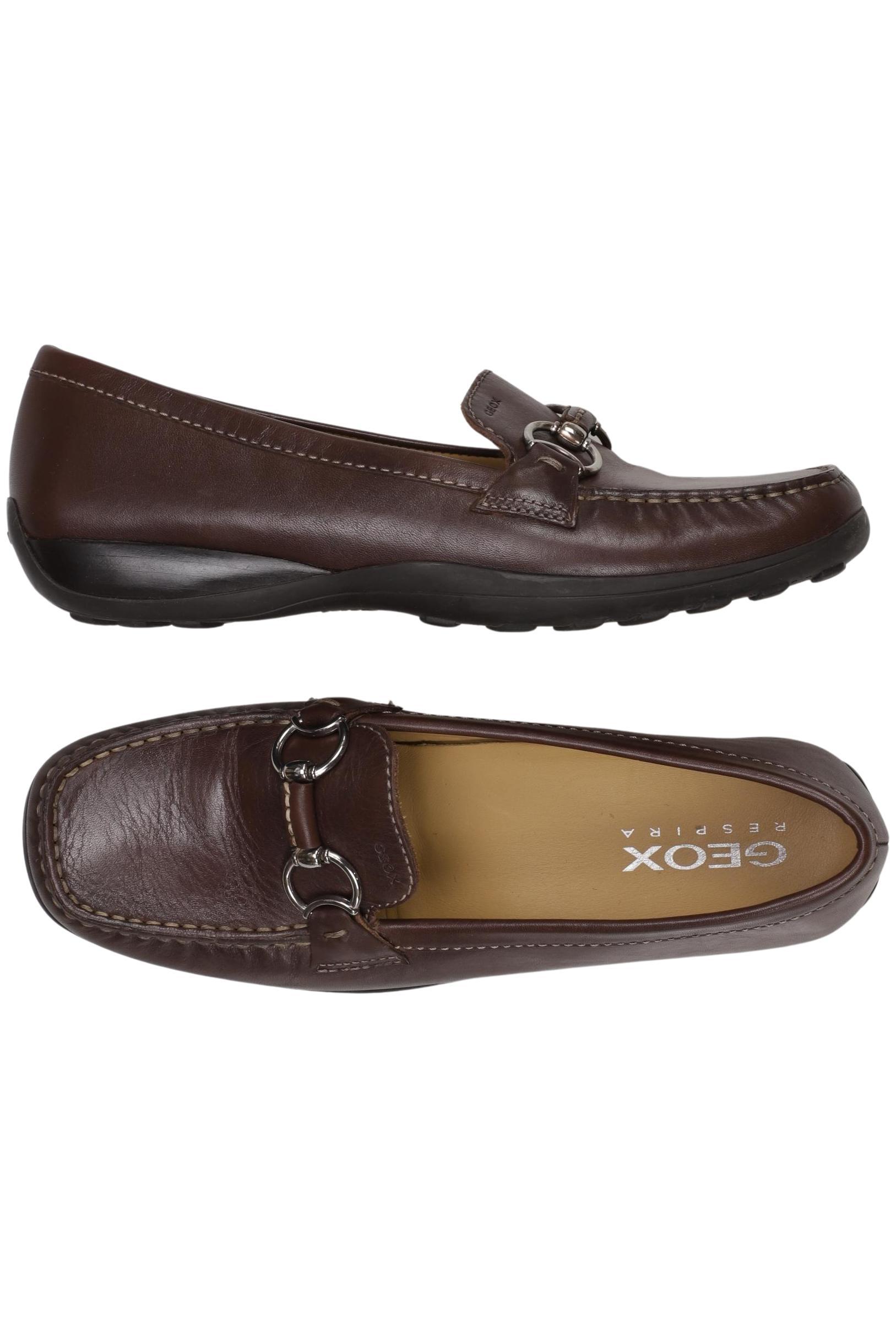 

Geox Damen Halbschuh, braun, Gr. 38