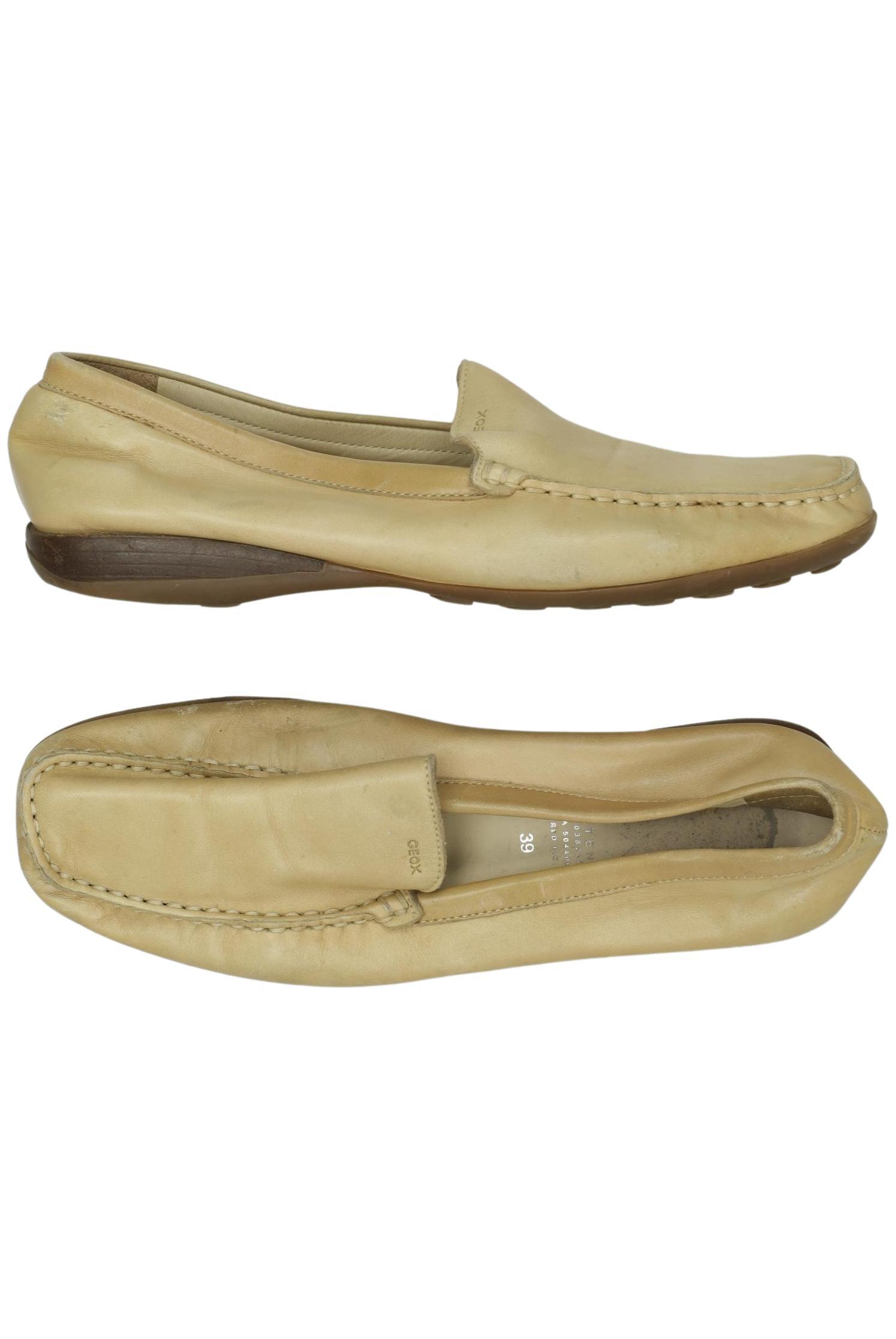 

Geox Damen Halbschuh, beige, Gr. 39