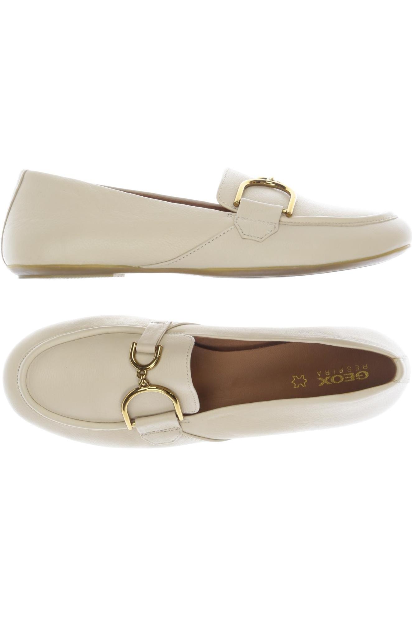 

Geox Damen Halbschuh, beige, Gr. 38