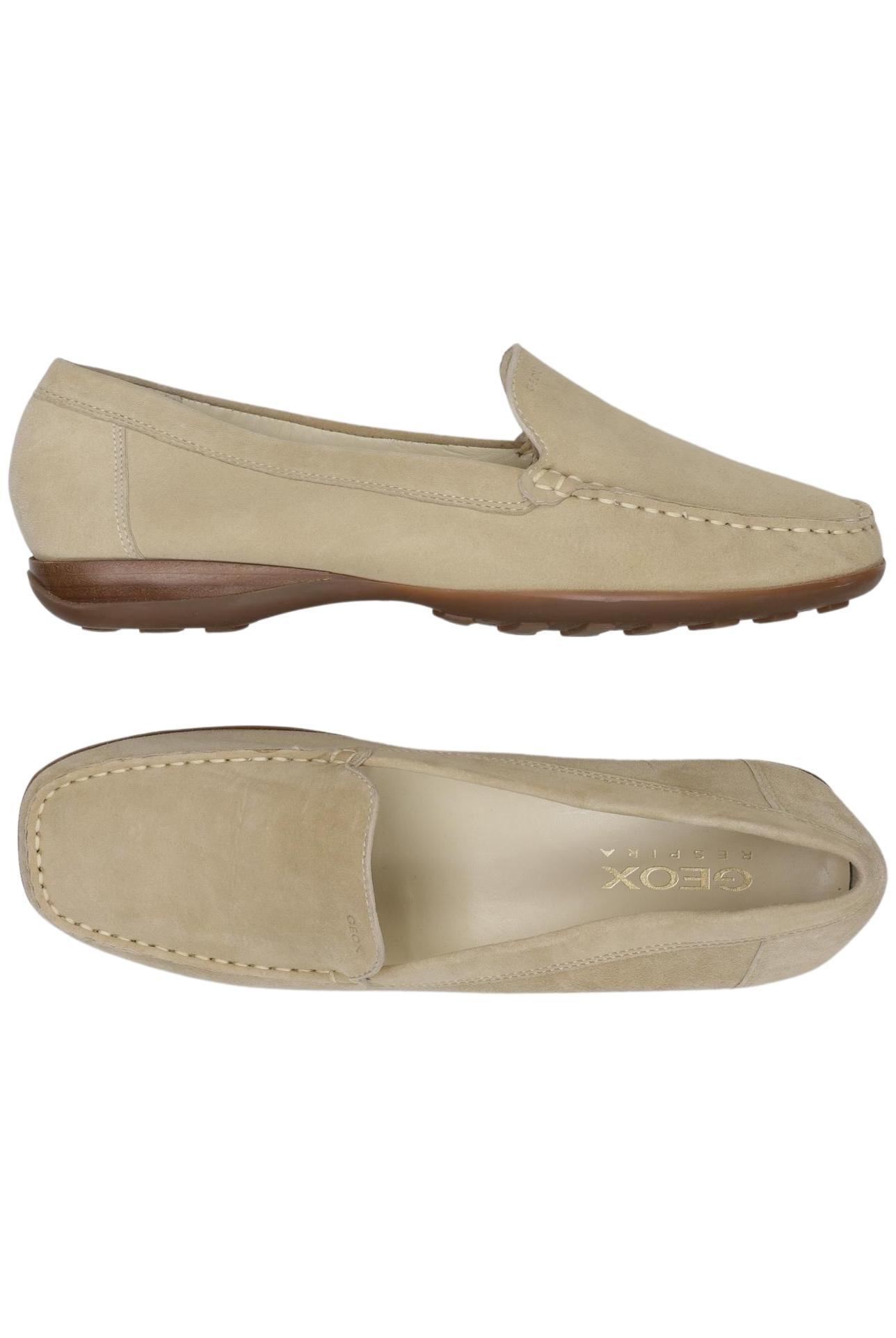 

Geox Damen Halbschuh, beige, Gr. 41