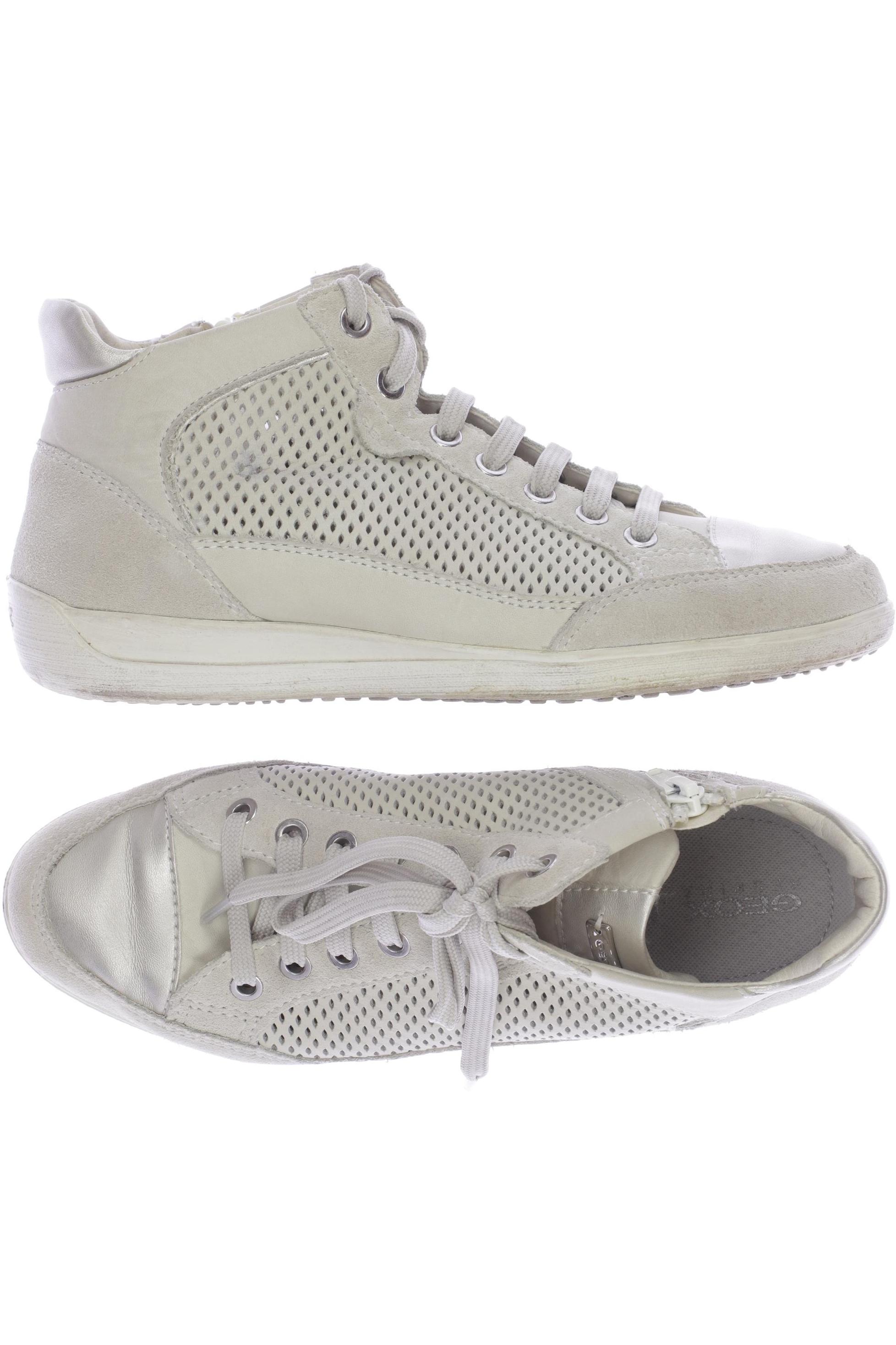 

Geox Damen Halbschuh, cremeweiß