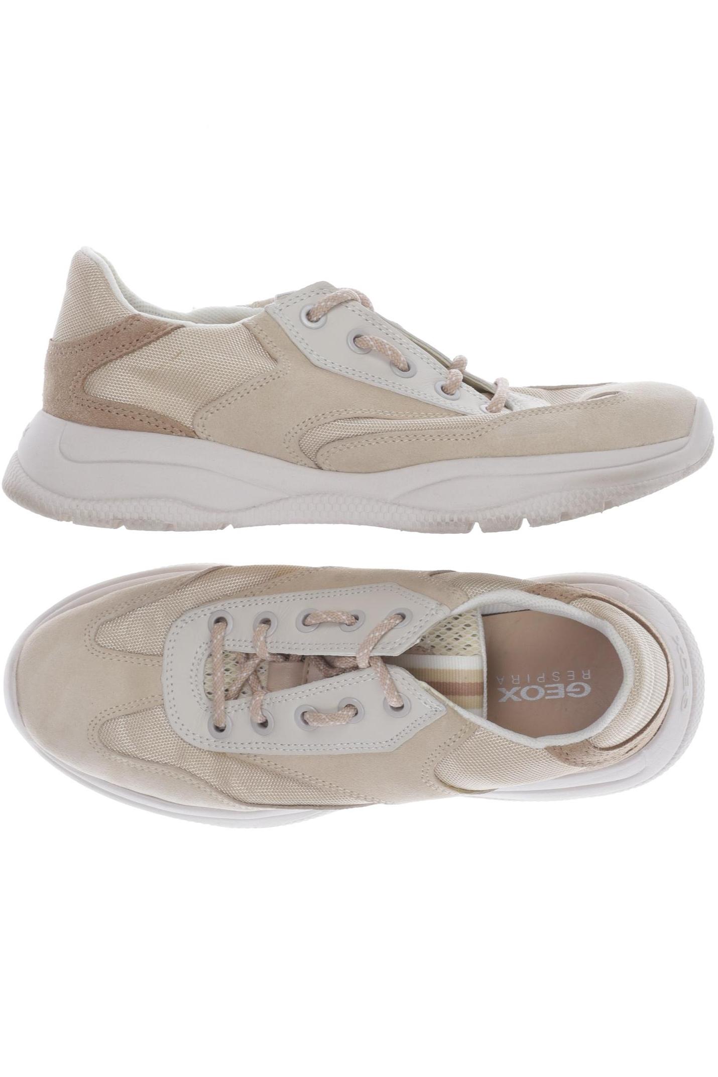 

Geox Damen Halbschuh, beige, Gr. 36