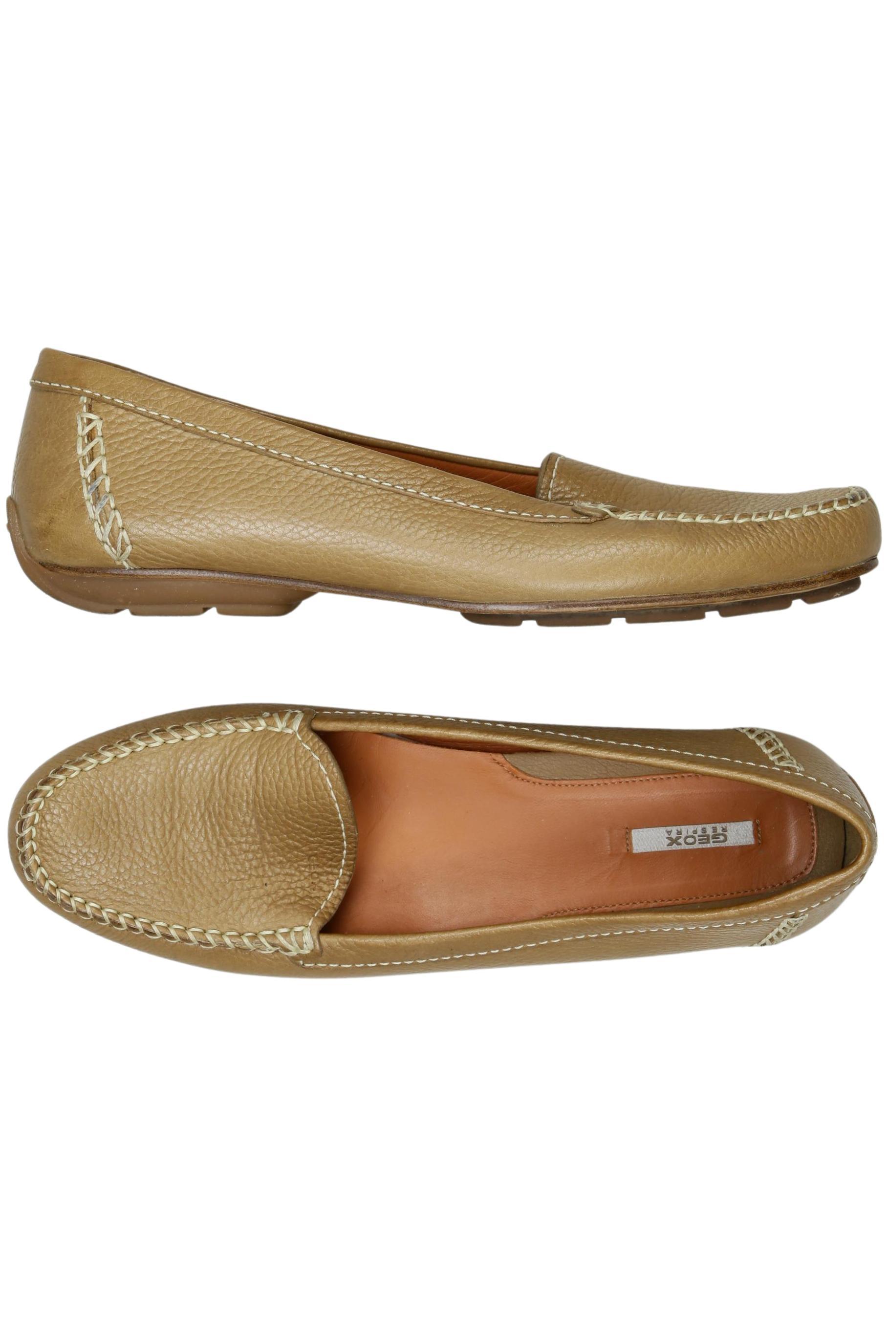 

Geox Damen Halbschuh, beige, Gr. 41