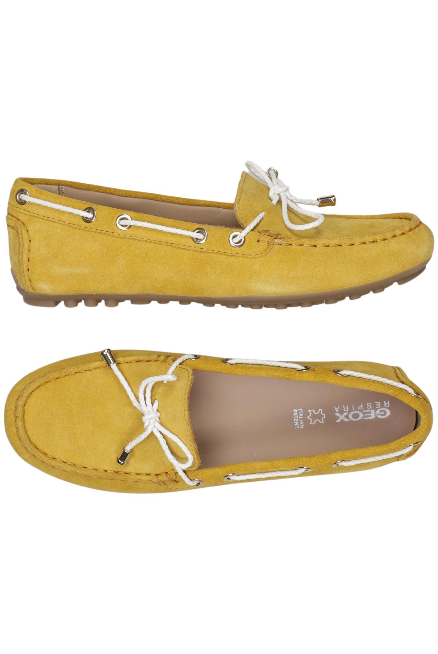 

Geox Damen Halbschuh, orange, Gr. 36