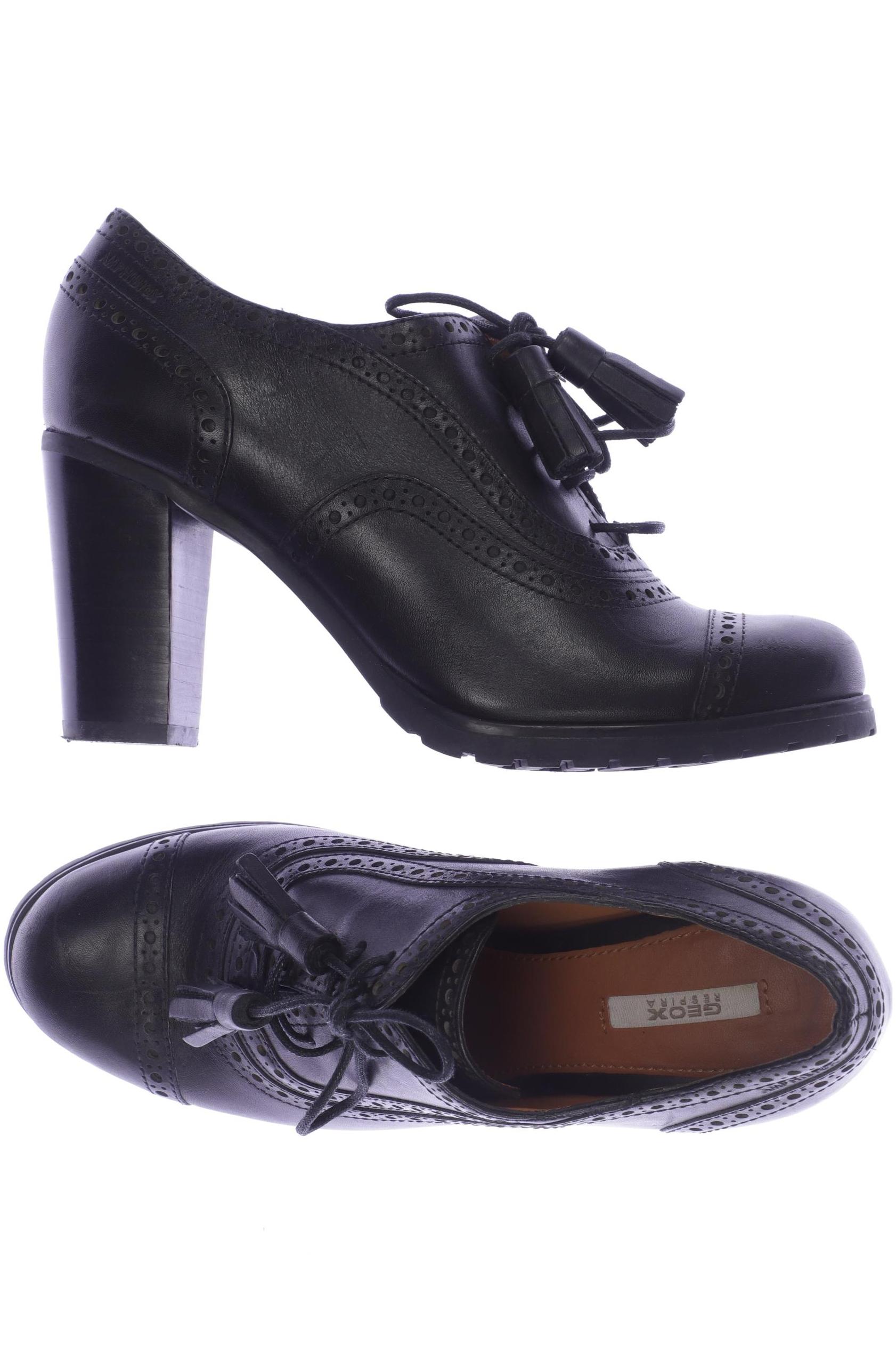 

Geox Damen Halbschuh, schwarz
